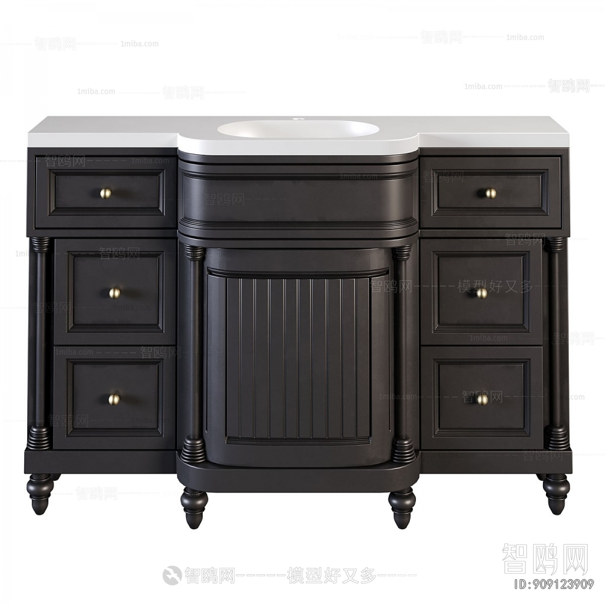 American Style Bathroom Cabinet