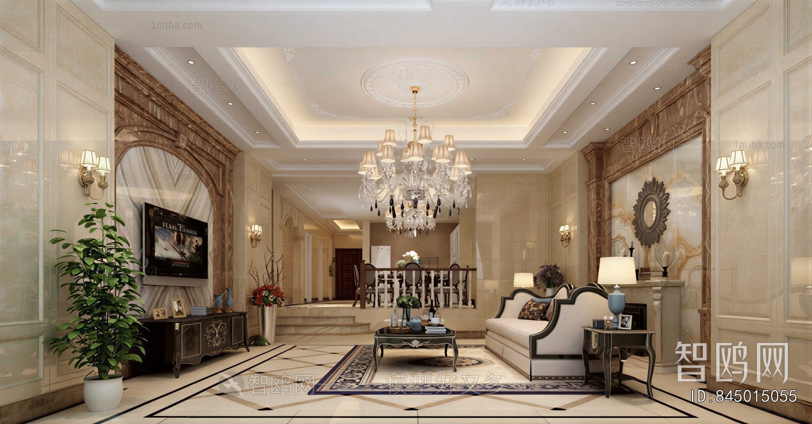 European Style A Living Room