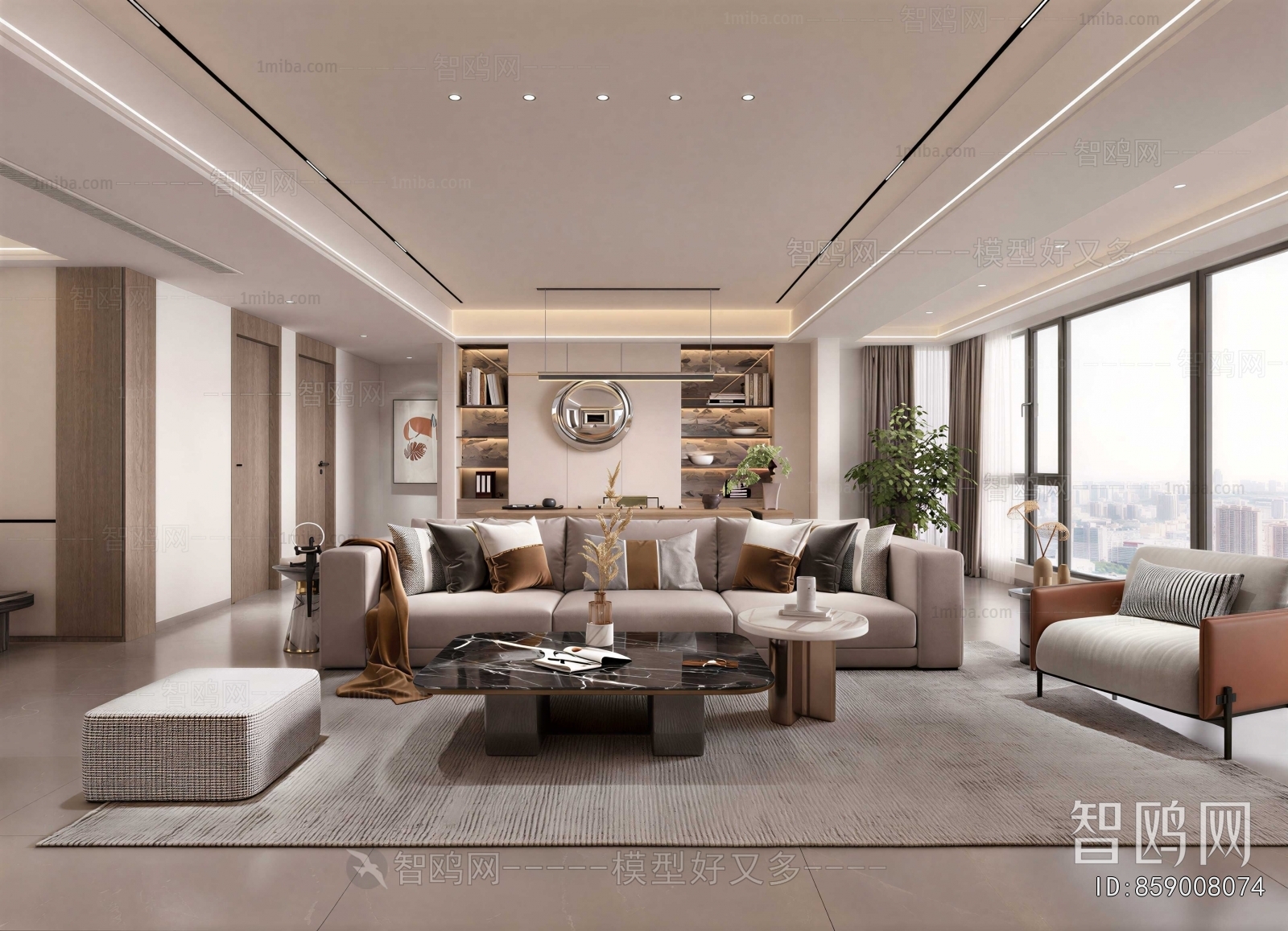 Modern A Living Room