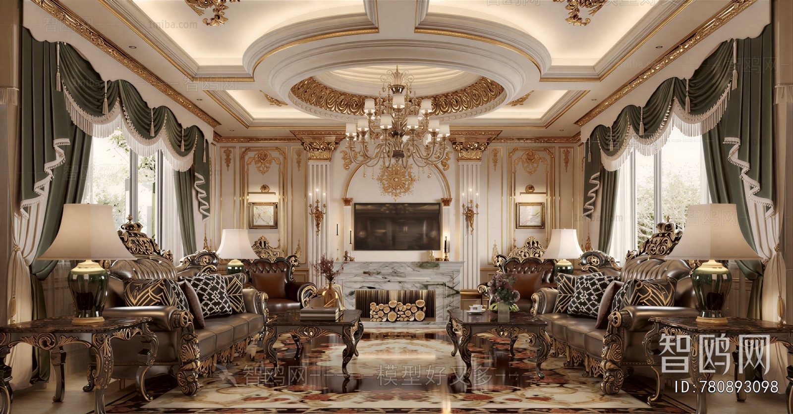 European Style A Living Room