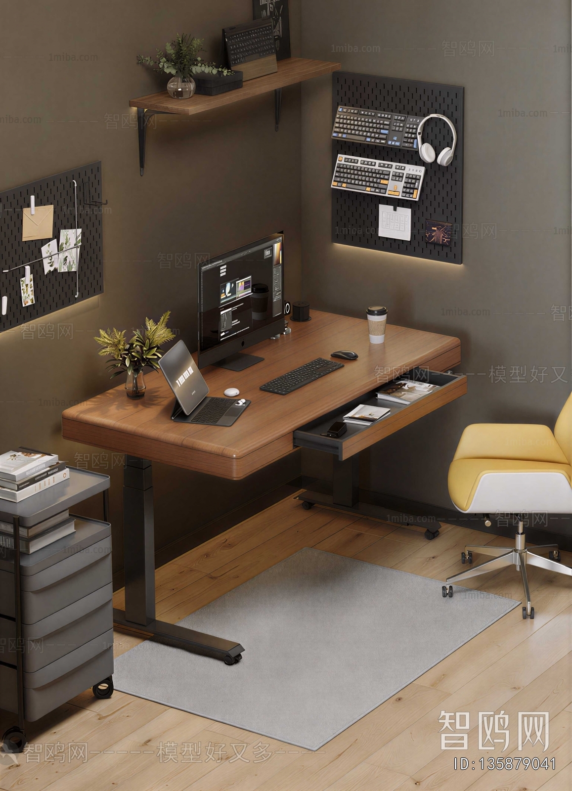 Modern Computer Desk And Chair
