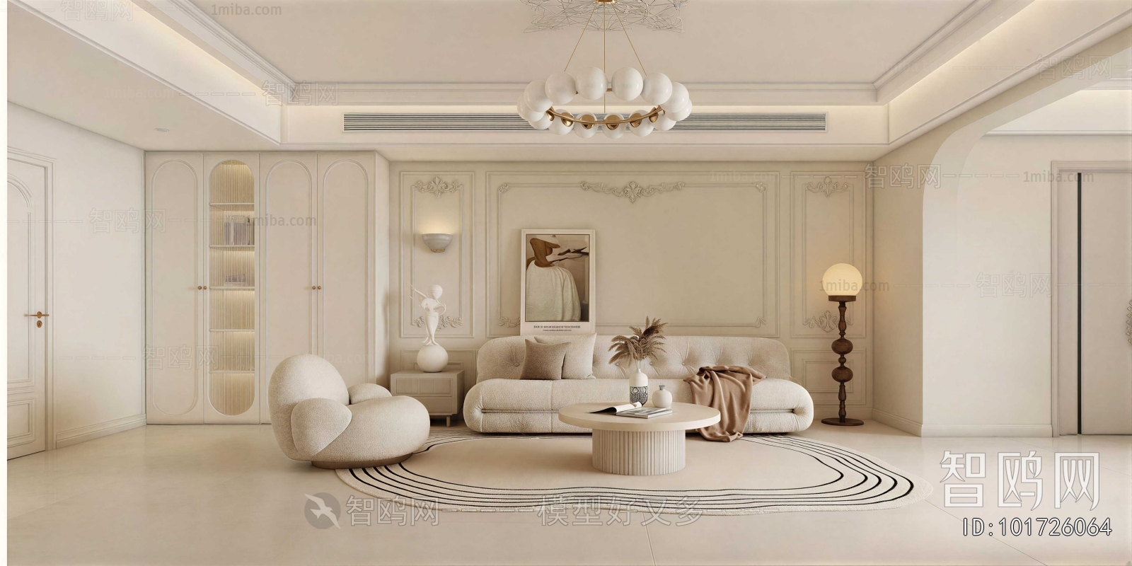 French Style A Living Room