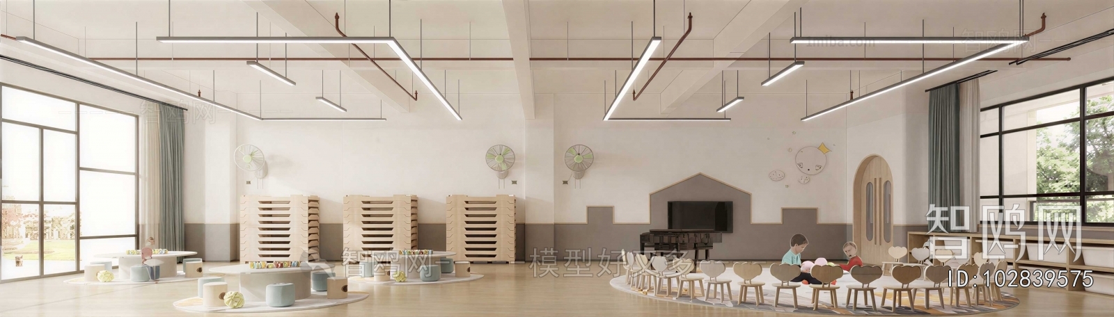 Modern Children's Playroom