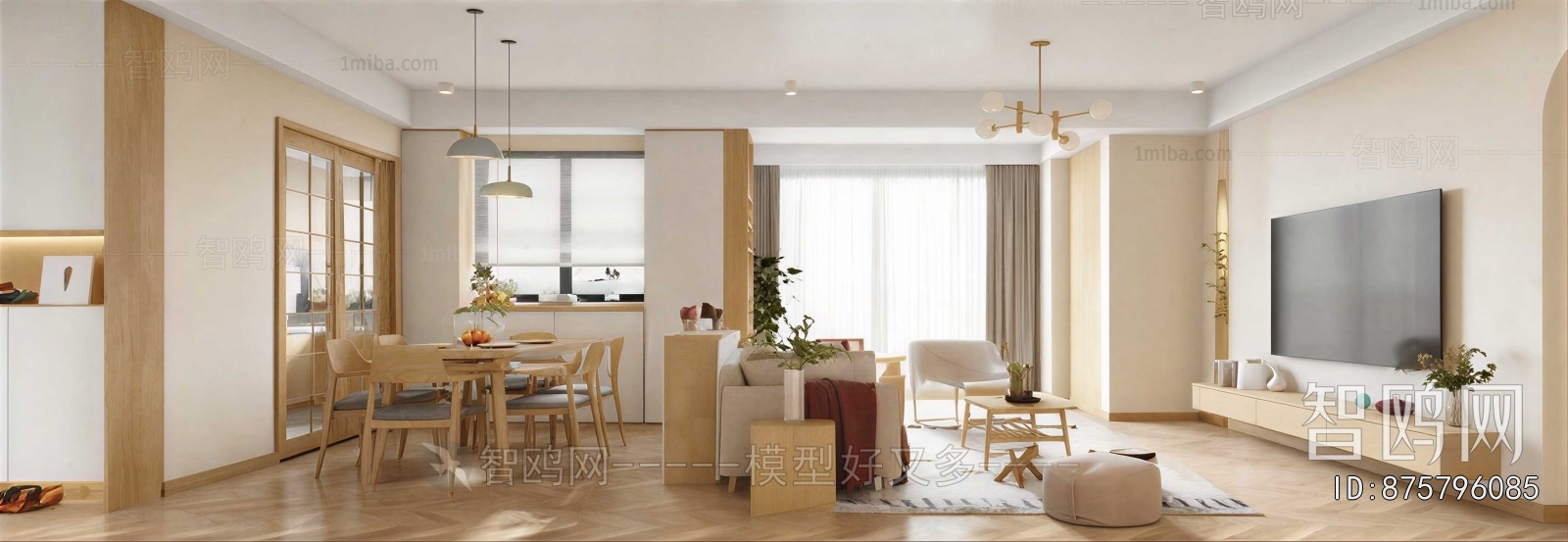 Nordic Style A Living Room