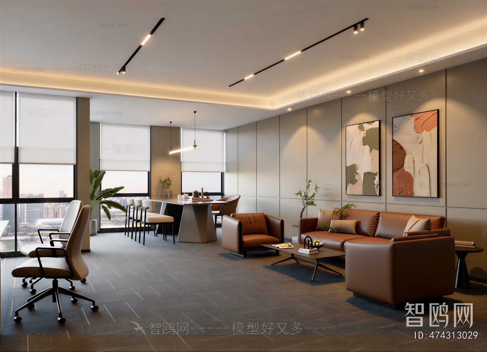 Modern Reception Room