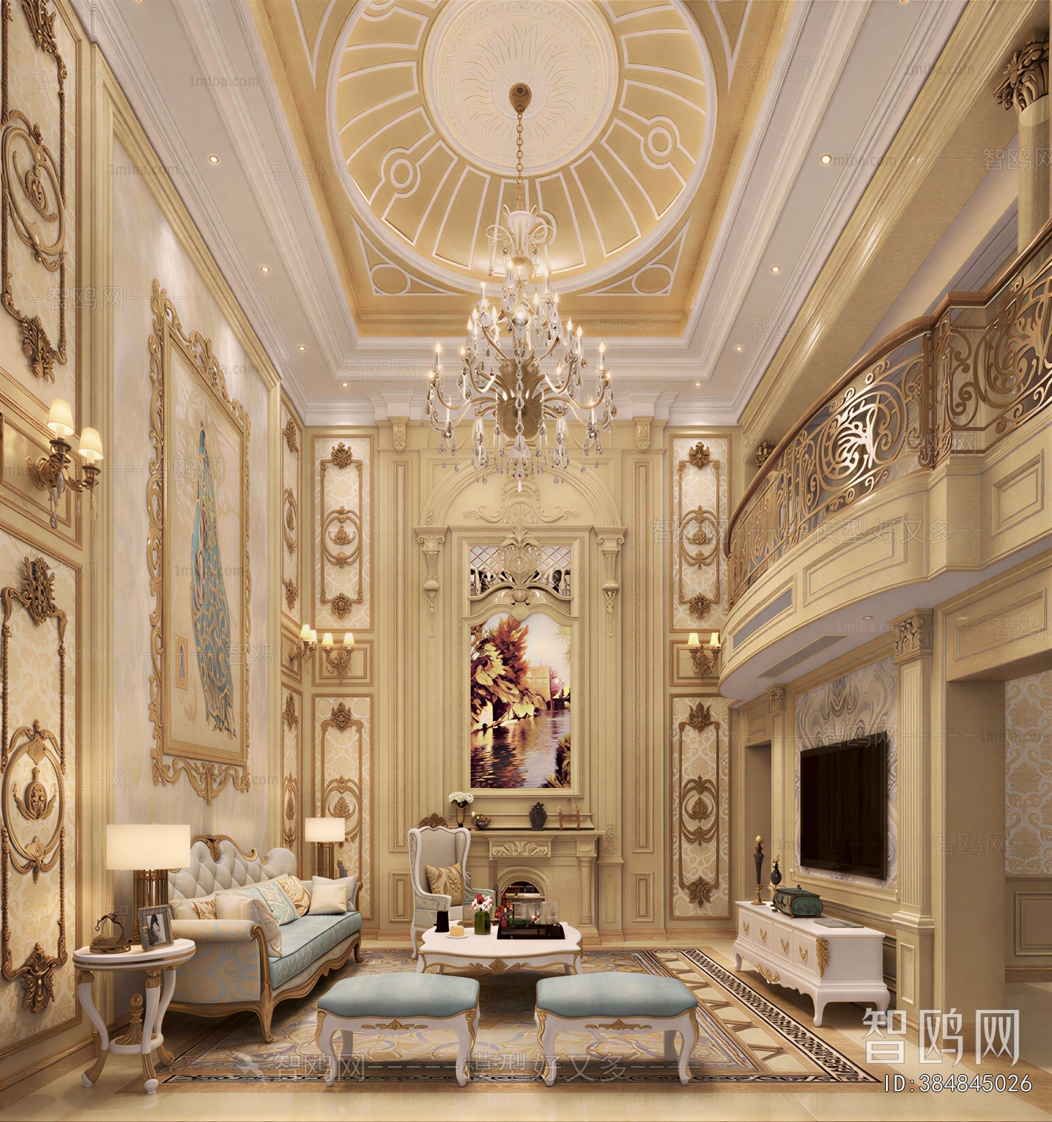 European Style A Living Room