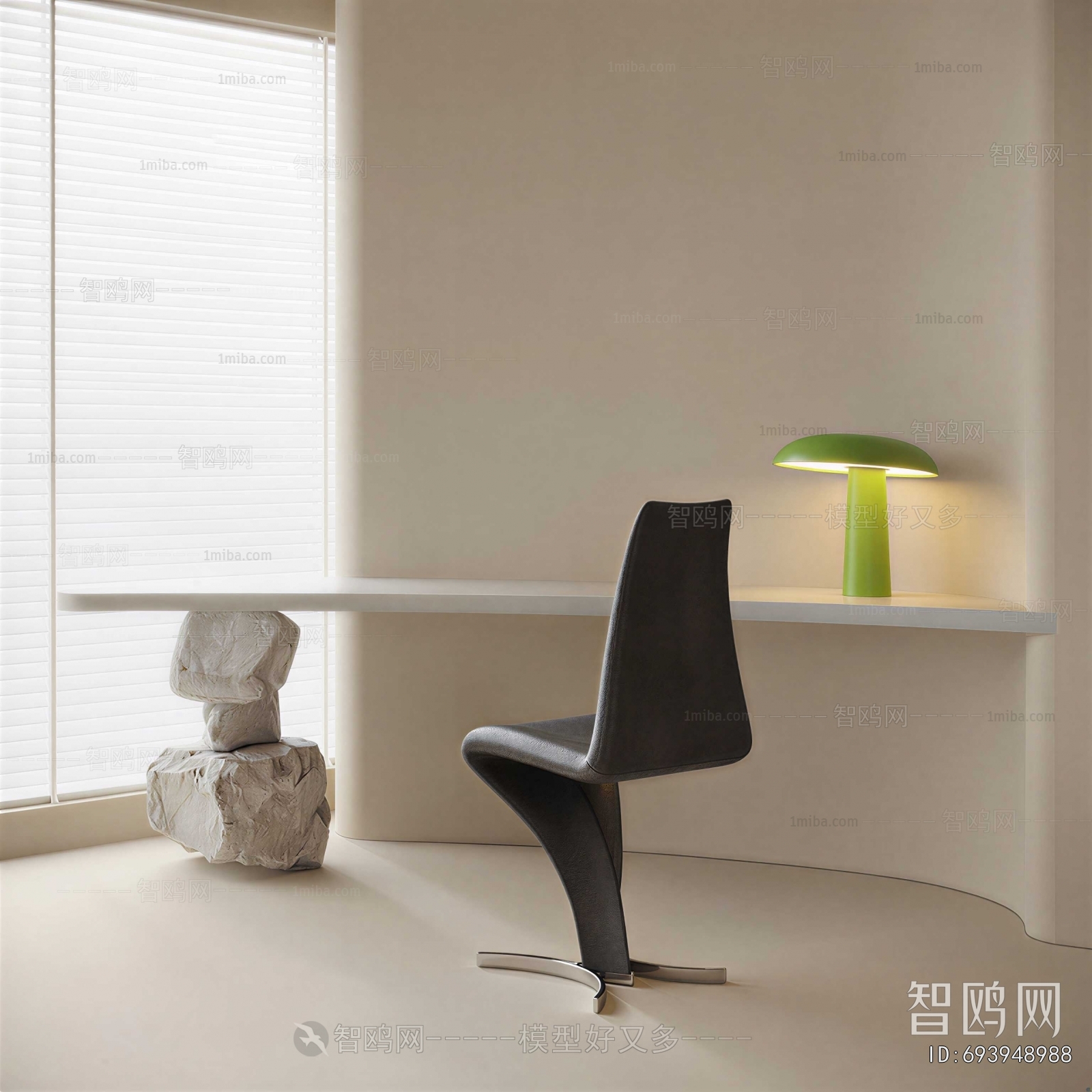 Modern Computer Desk And Chair