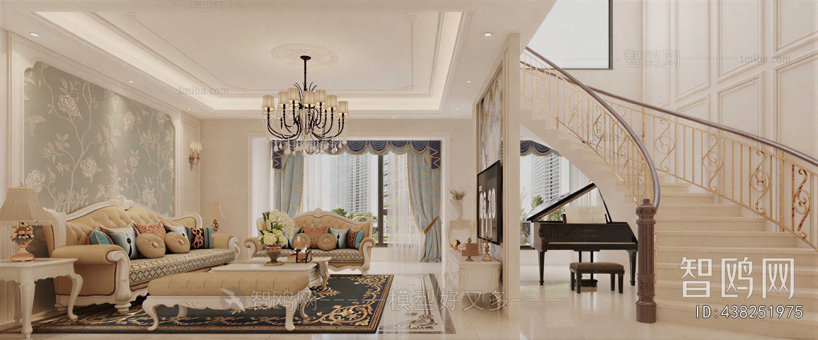 European Style A Living Room