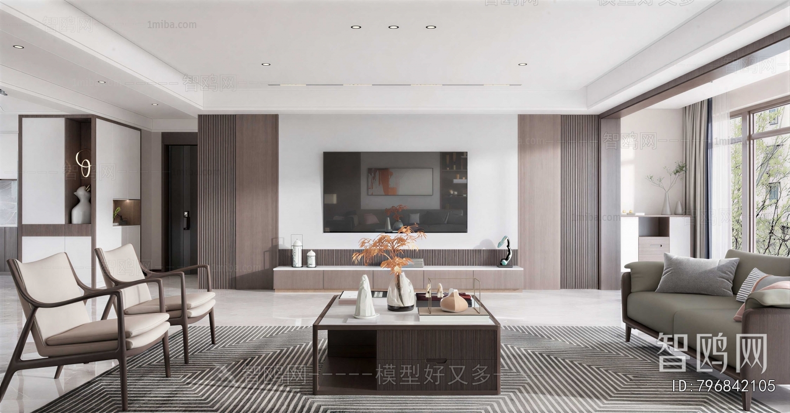 New Chinese Style Dining Room
