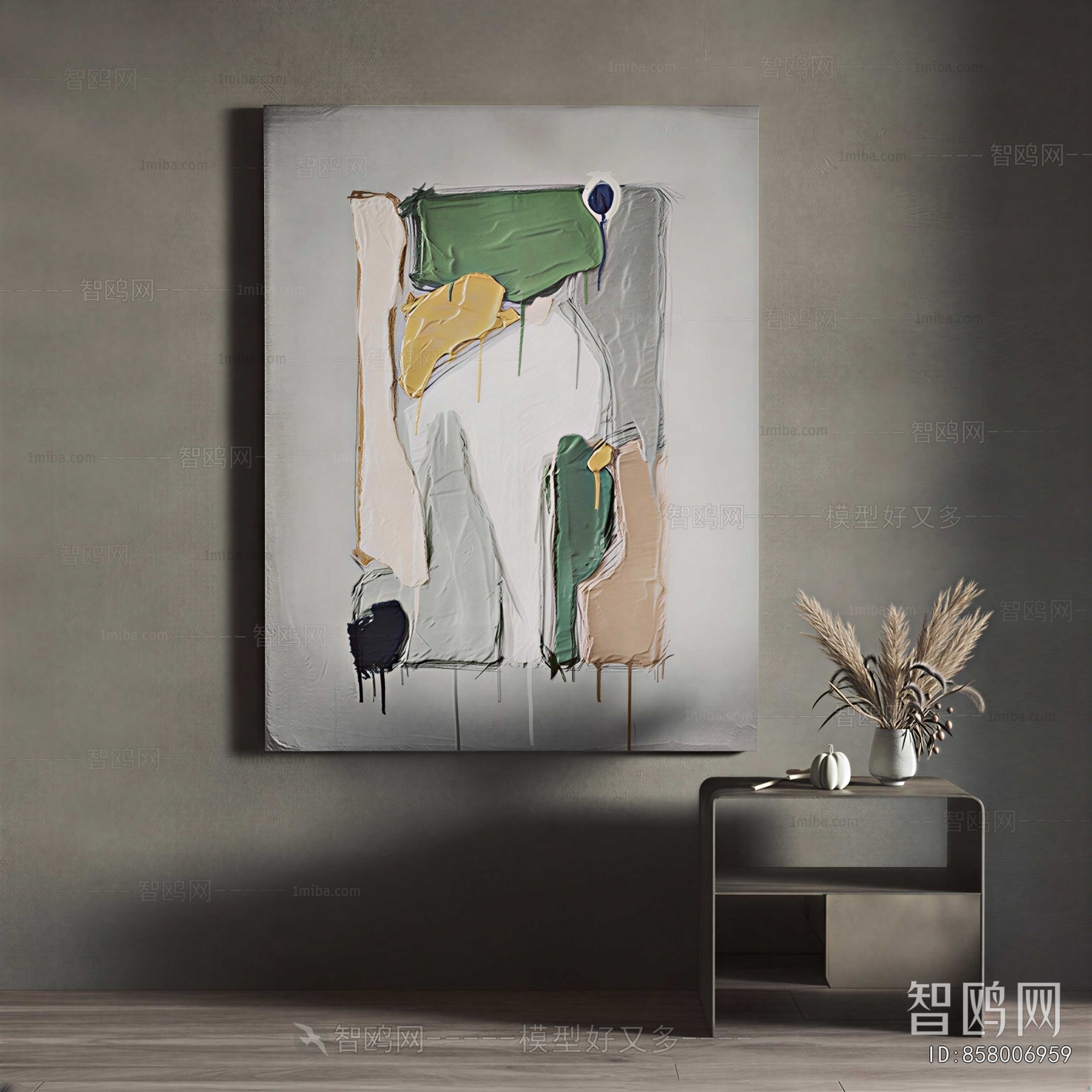 Wabi-sabi Style Painting