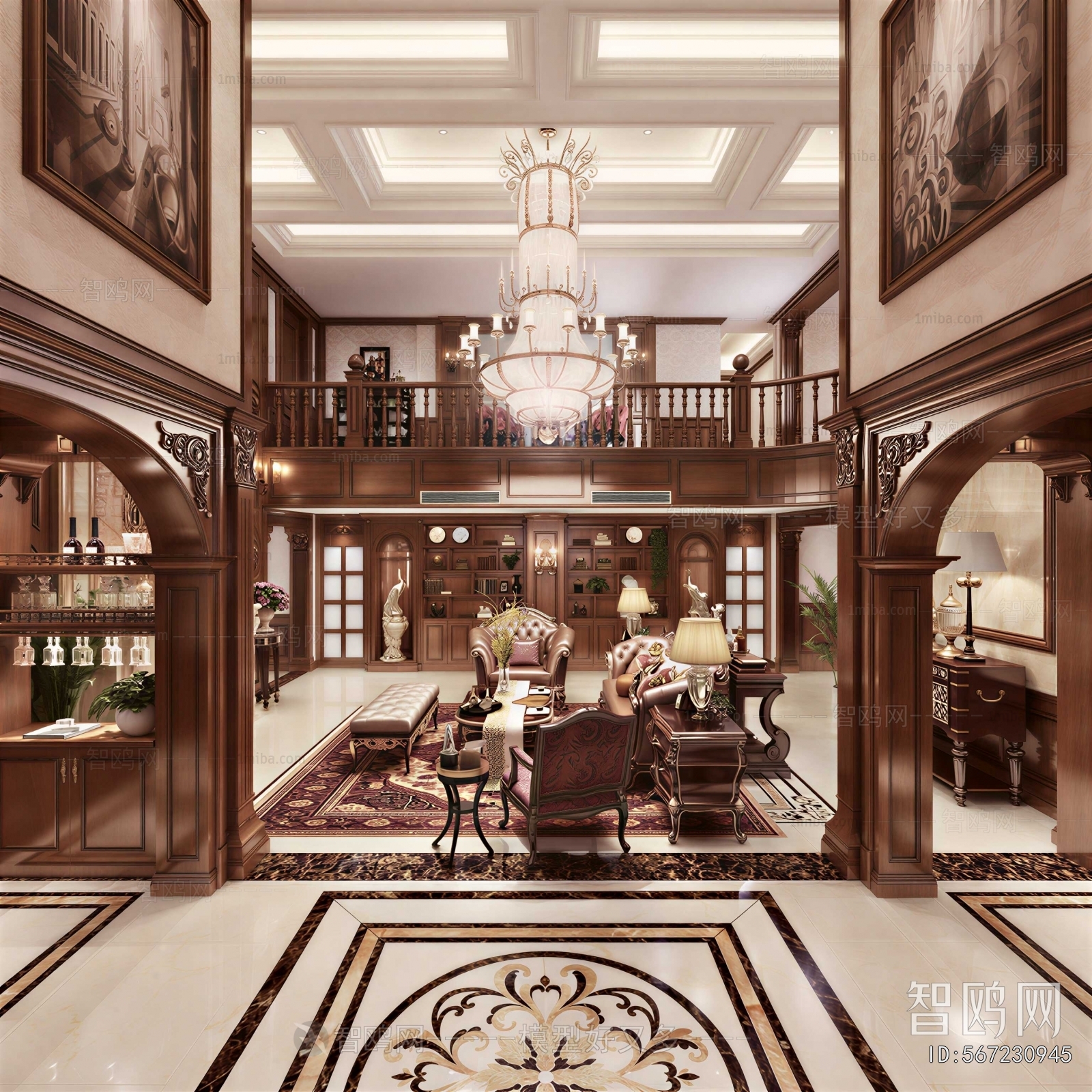 European Style A Living Room