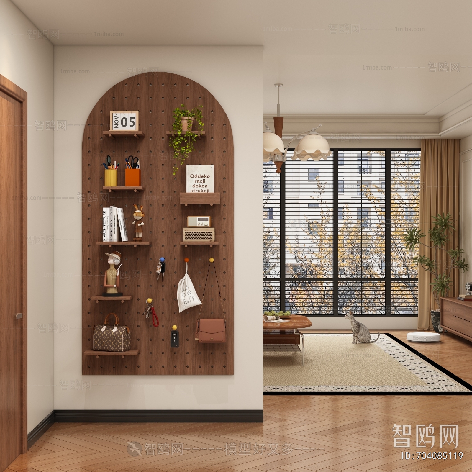 Modern Hallway
