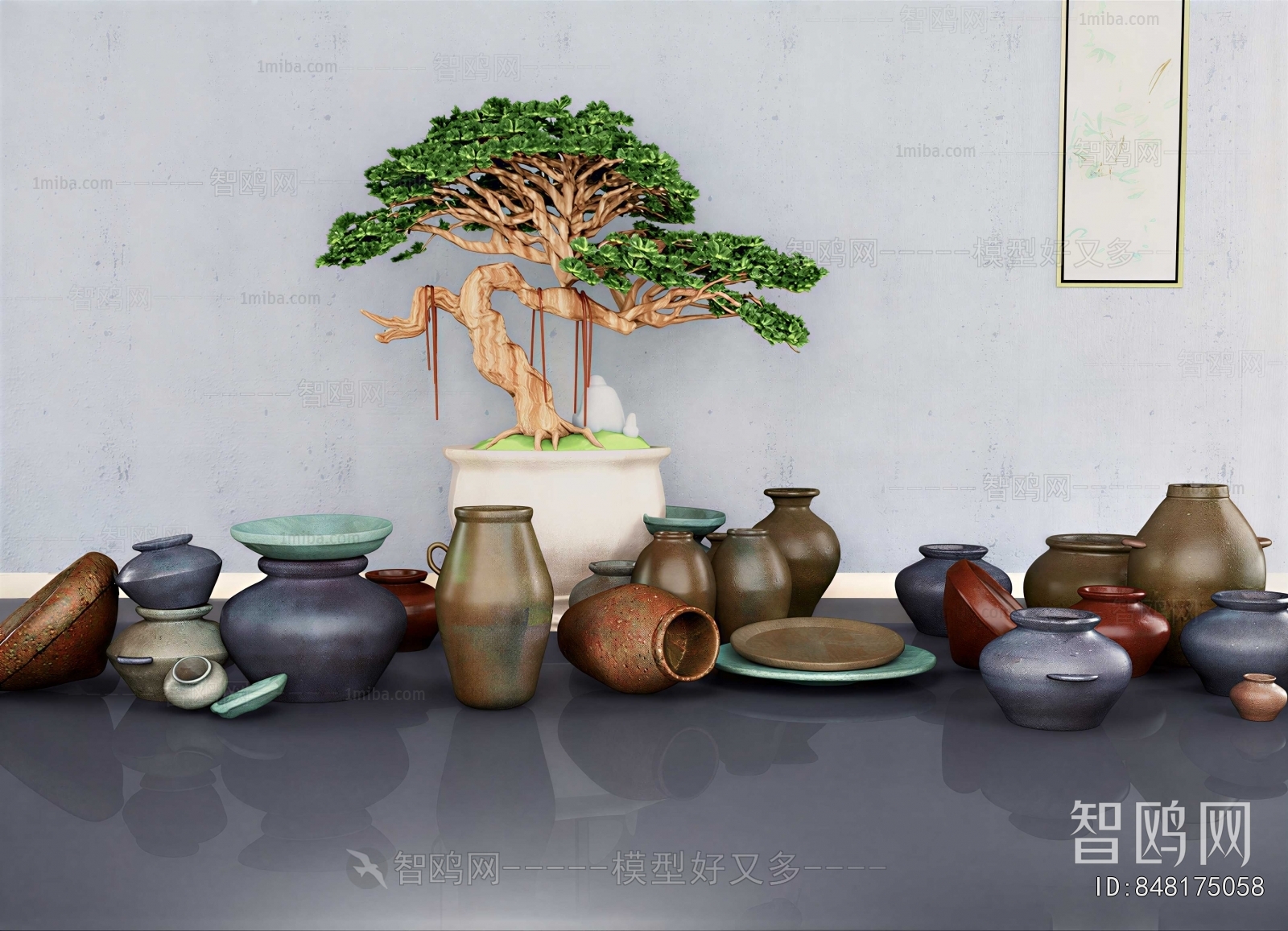 New Chinese Style Clay Pot