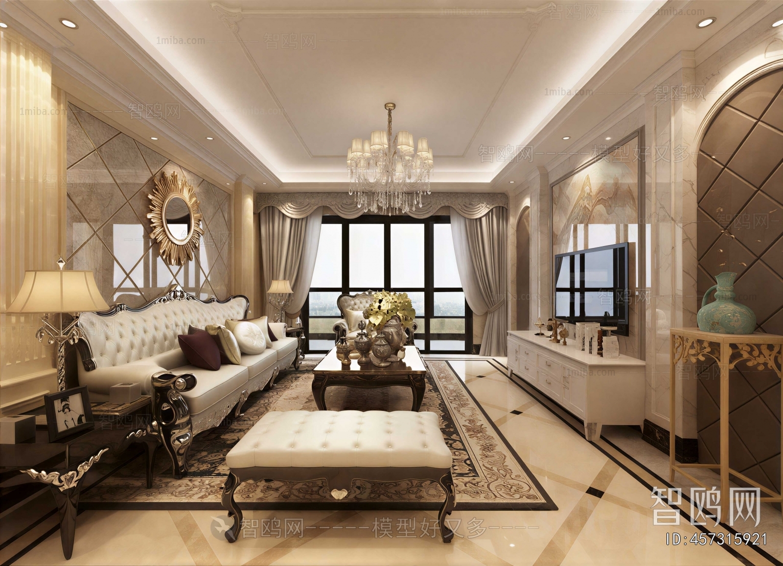 European Style A Living Room