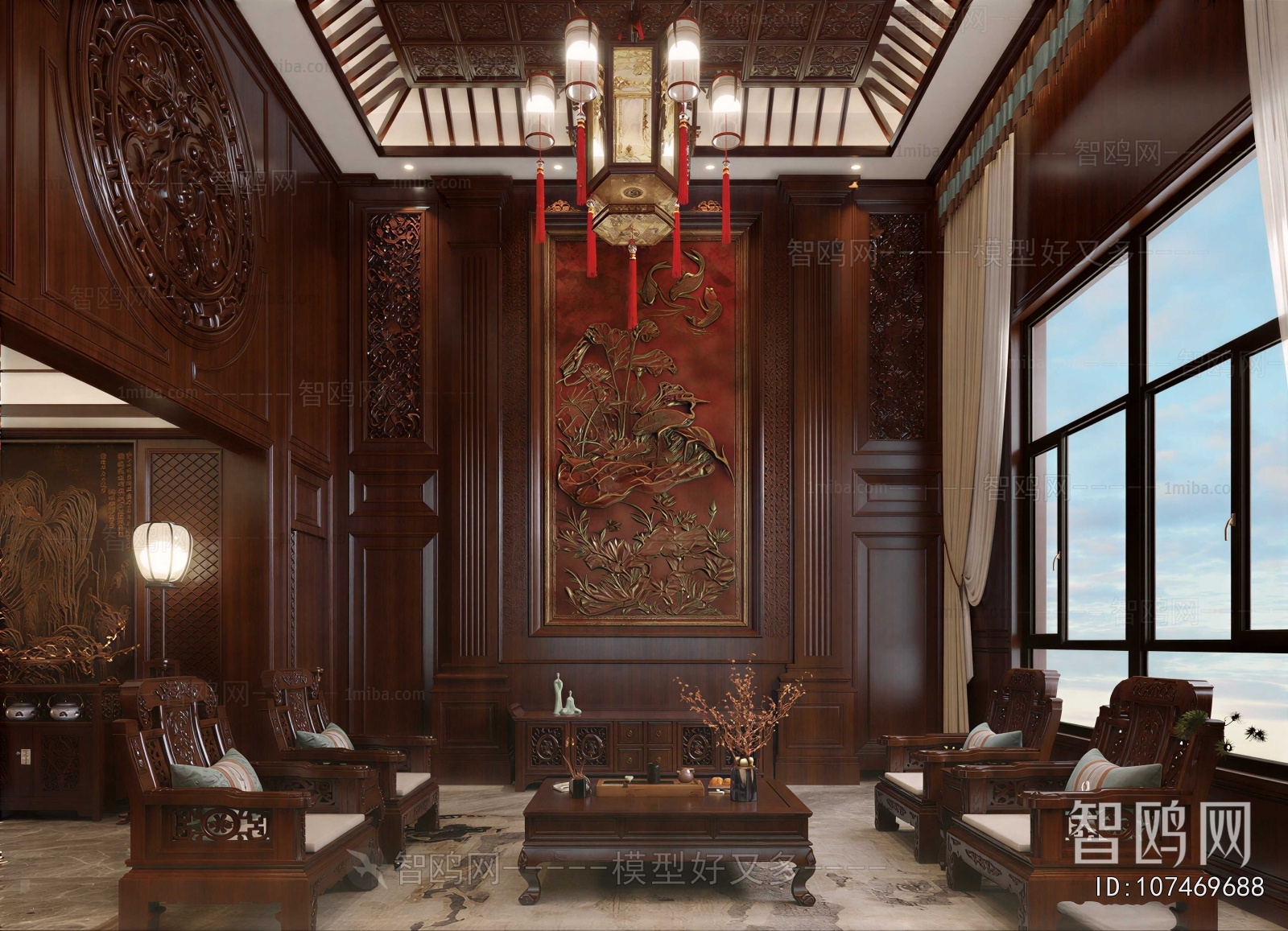 Chinese Style A Living Room