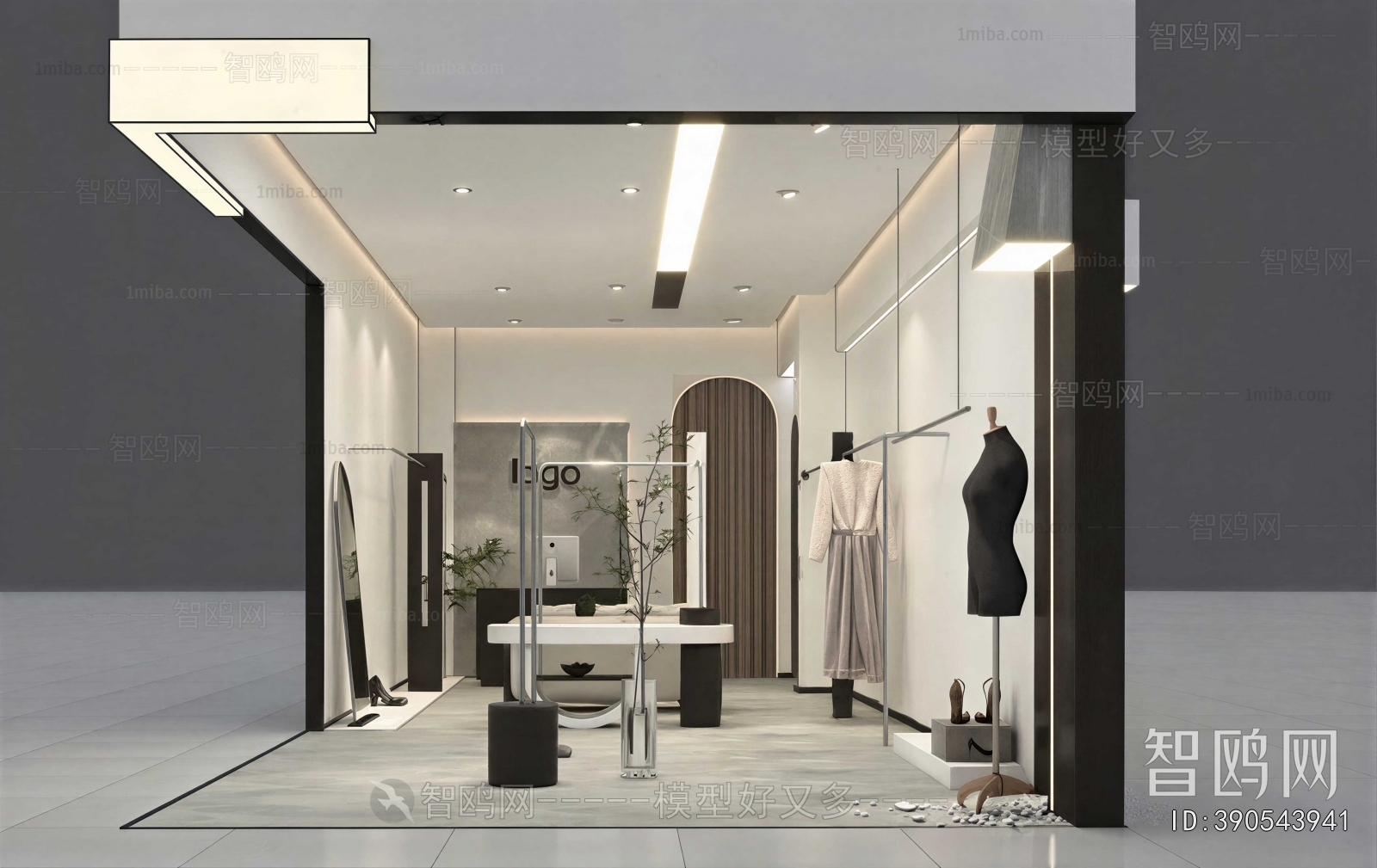 Modern Clothing Store