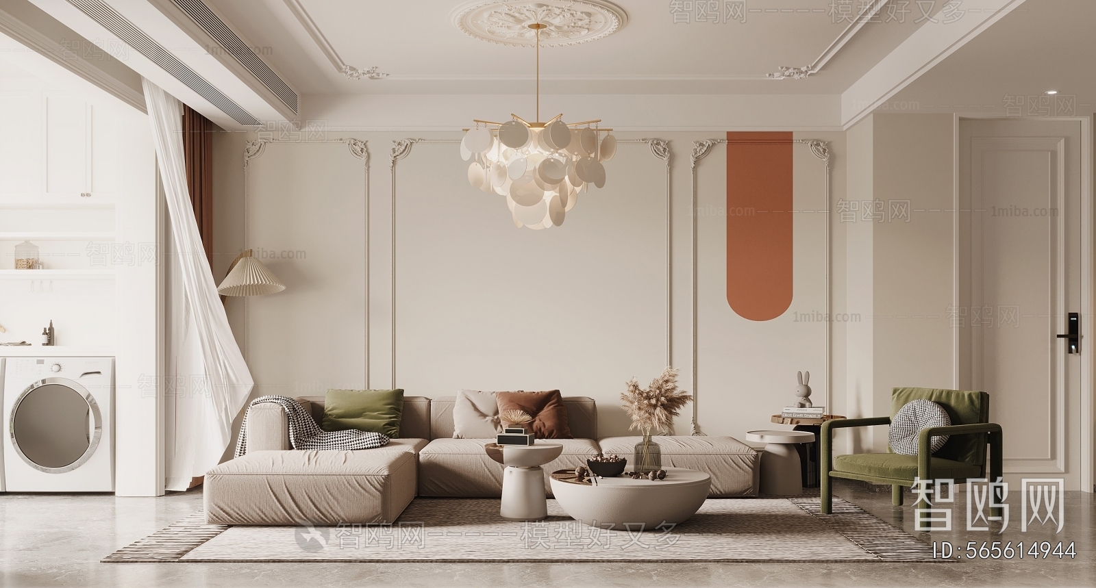 French Style A Living Room
