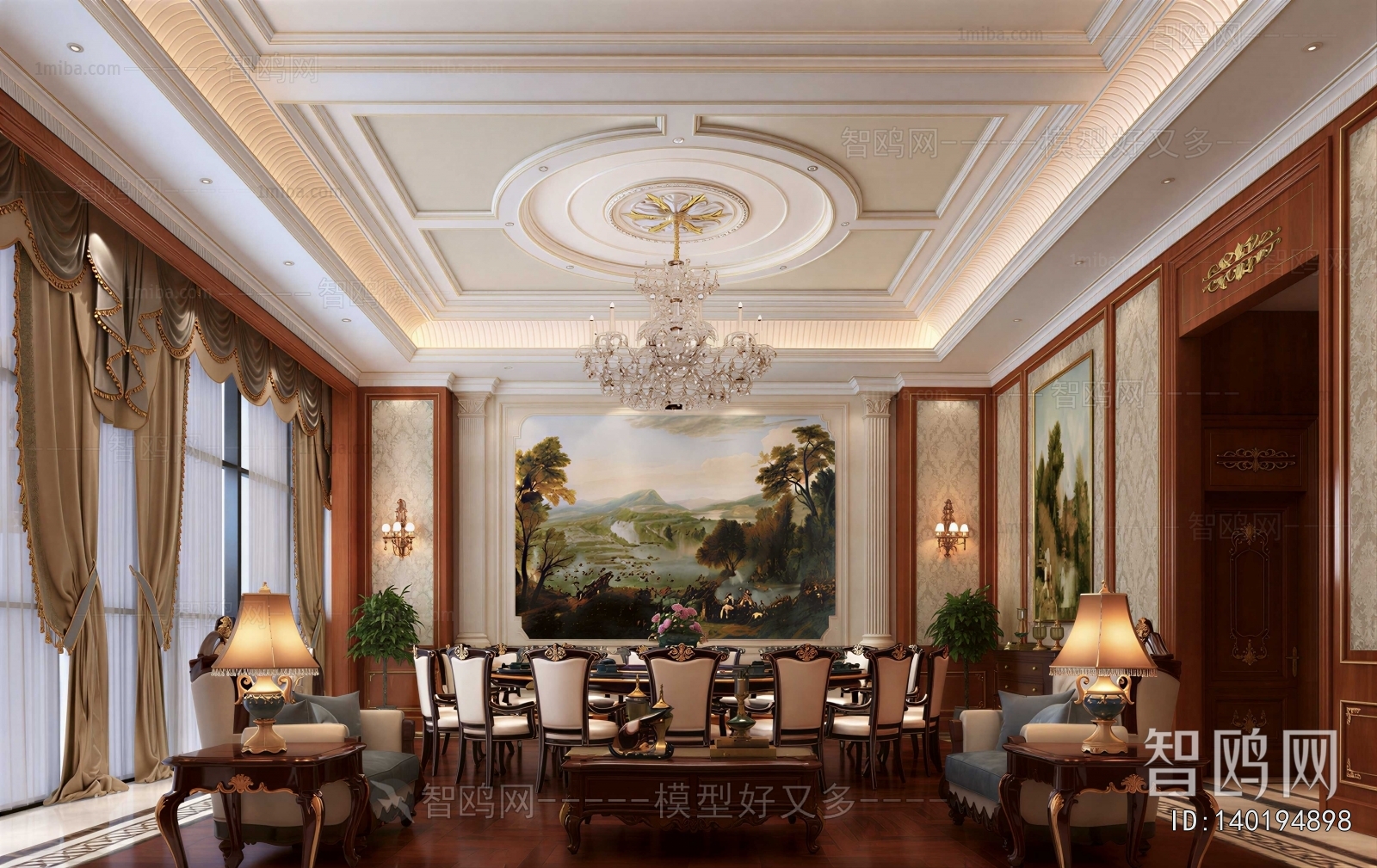 European Style A Living Room