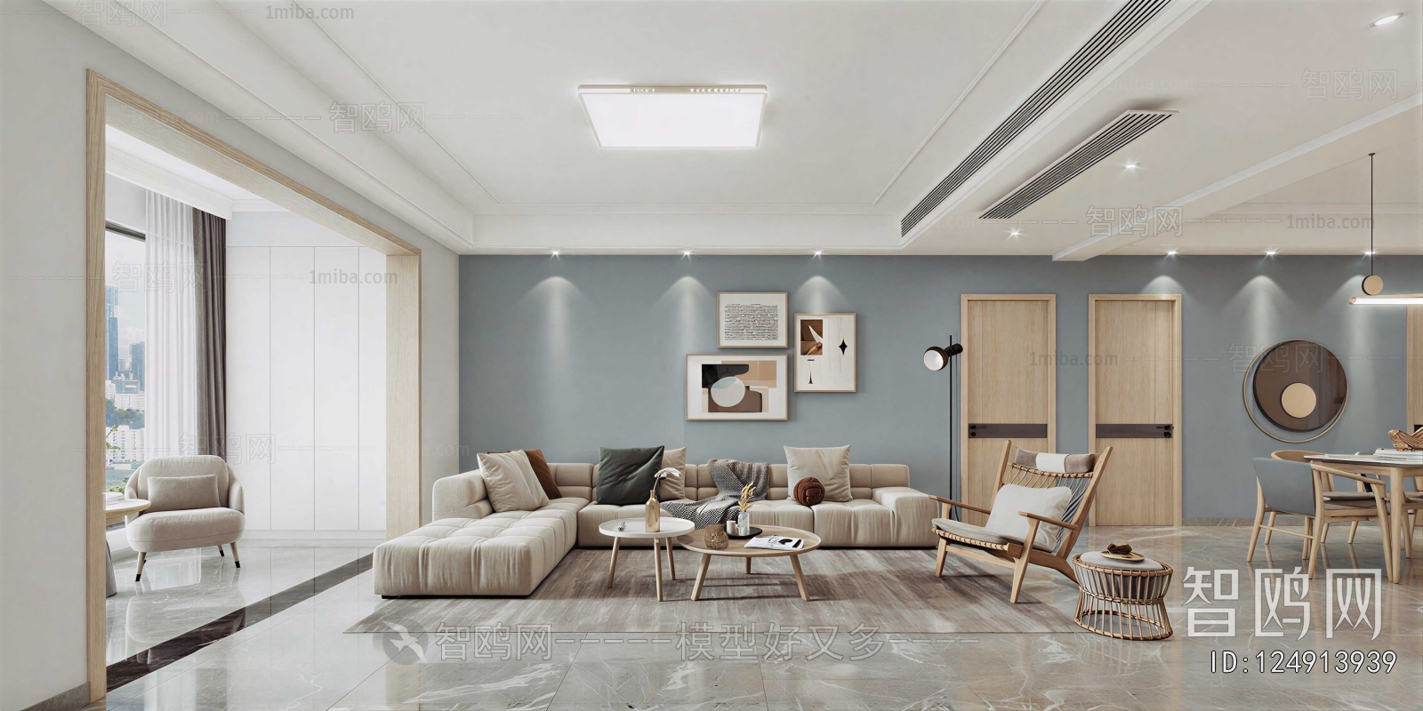 Nordic Style A Living Room