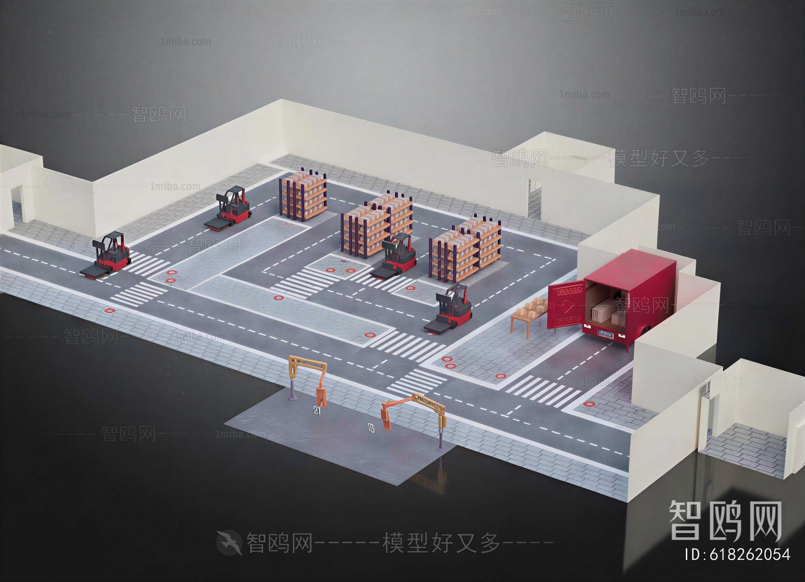 Modern Factory Floor/warehouse