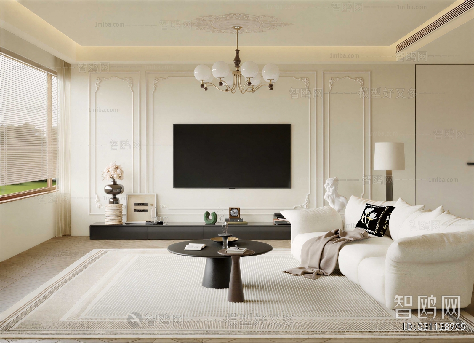 French Style A Living Room