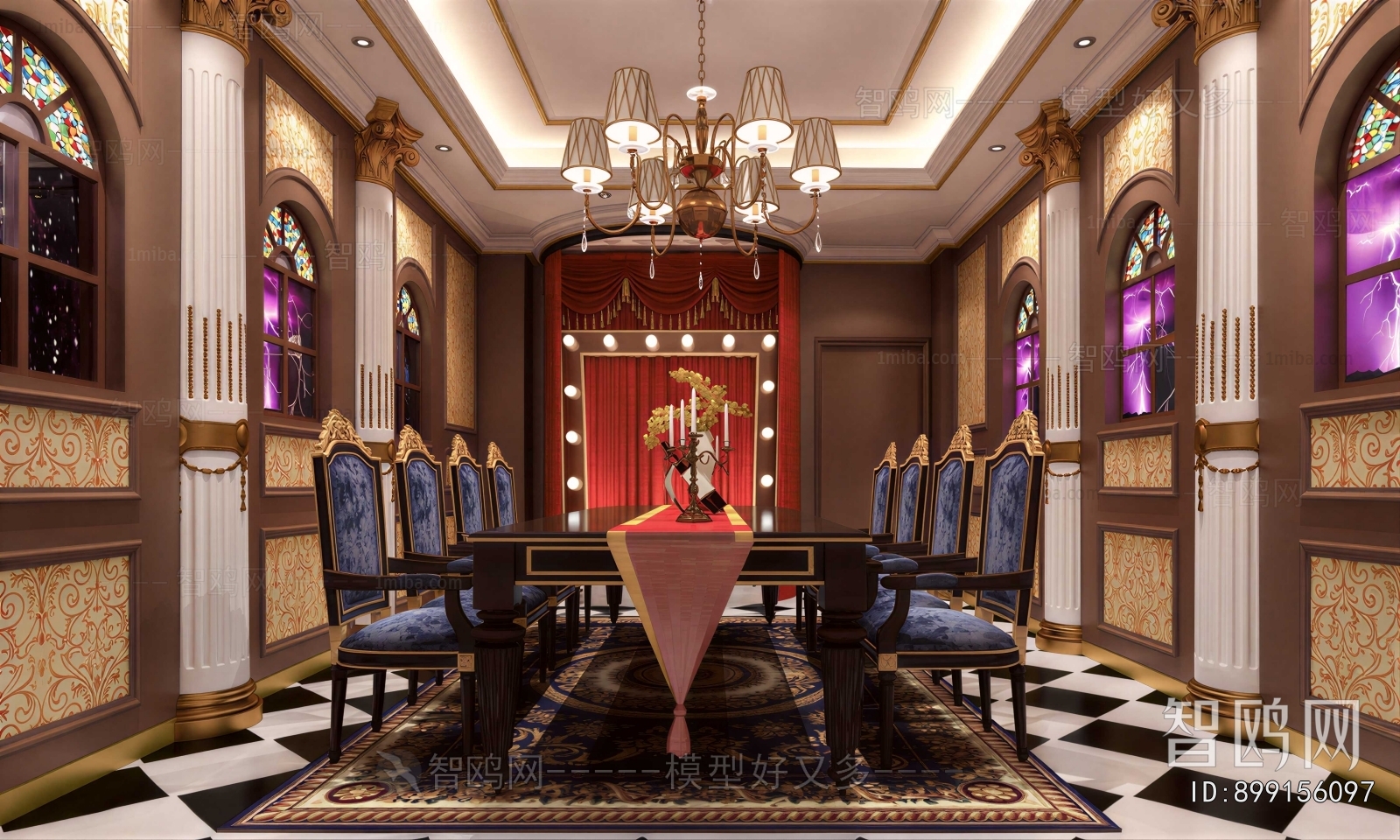 European Style Dining Room