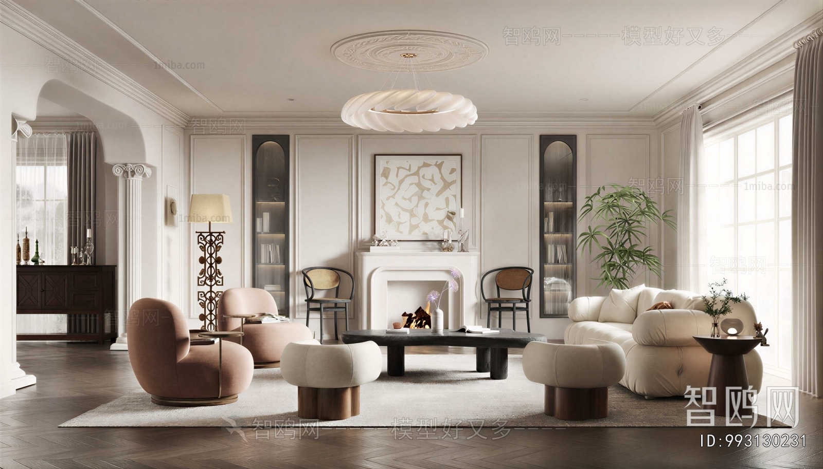 French Style A Living Room