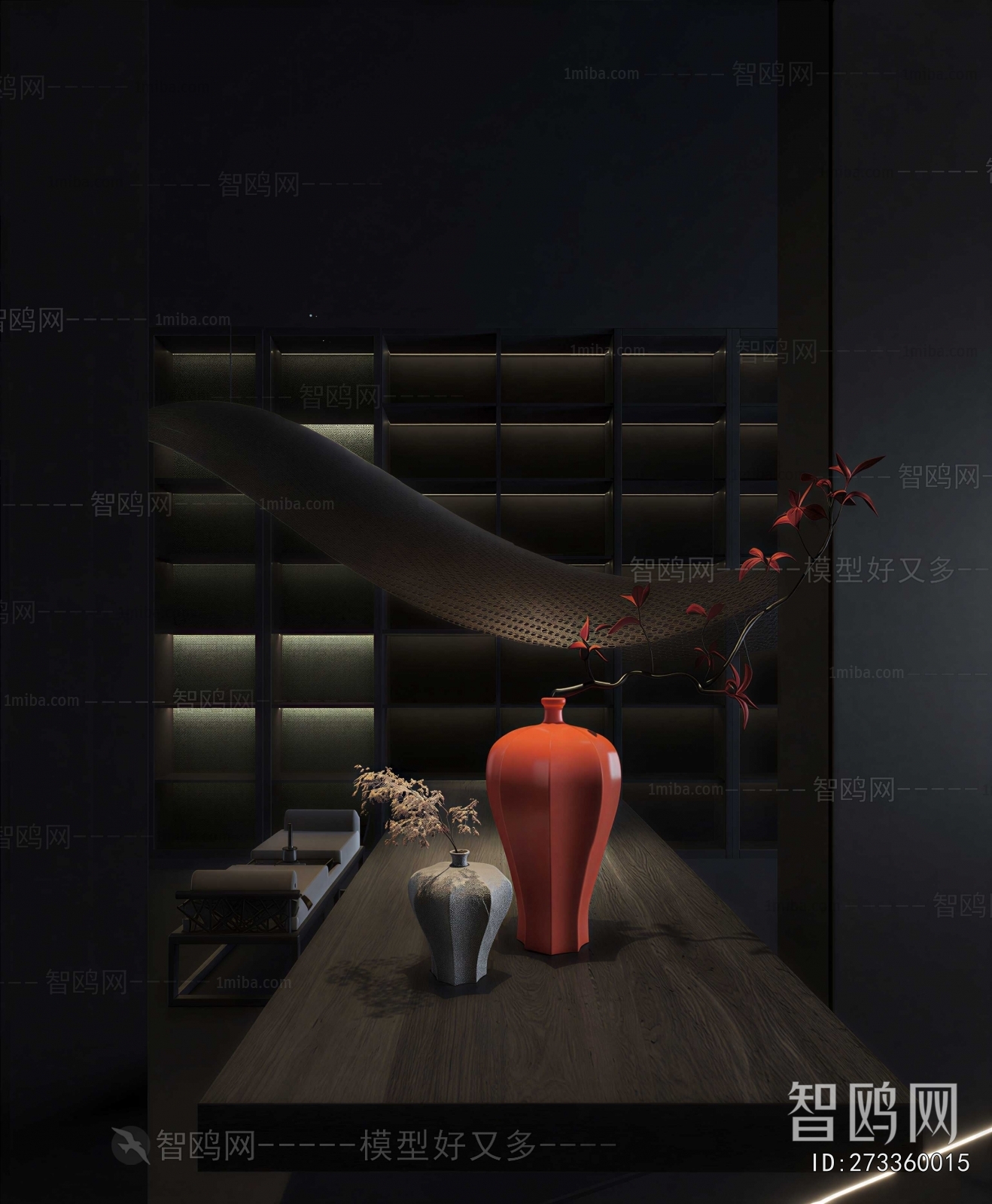 New Chinese Style Dining Room