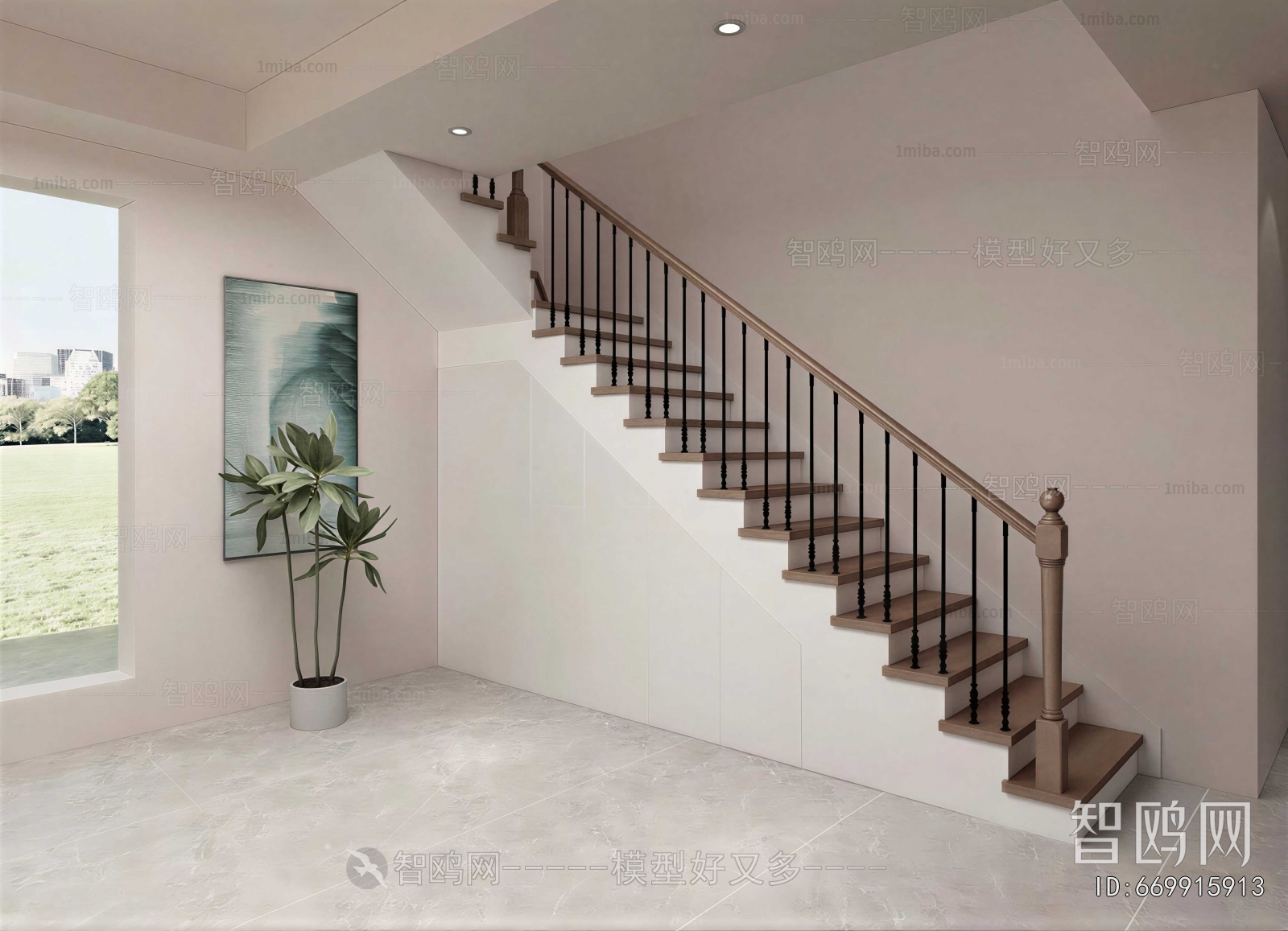 Modern Stairwell