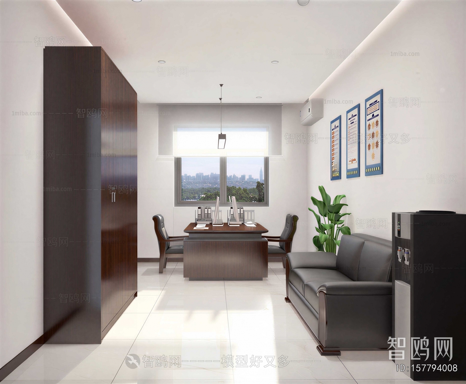 Modern Manager's Office