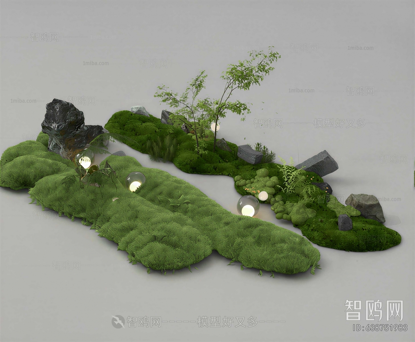 Modern Rockery Waterscape