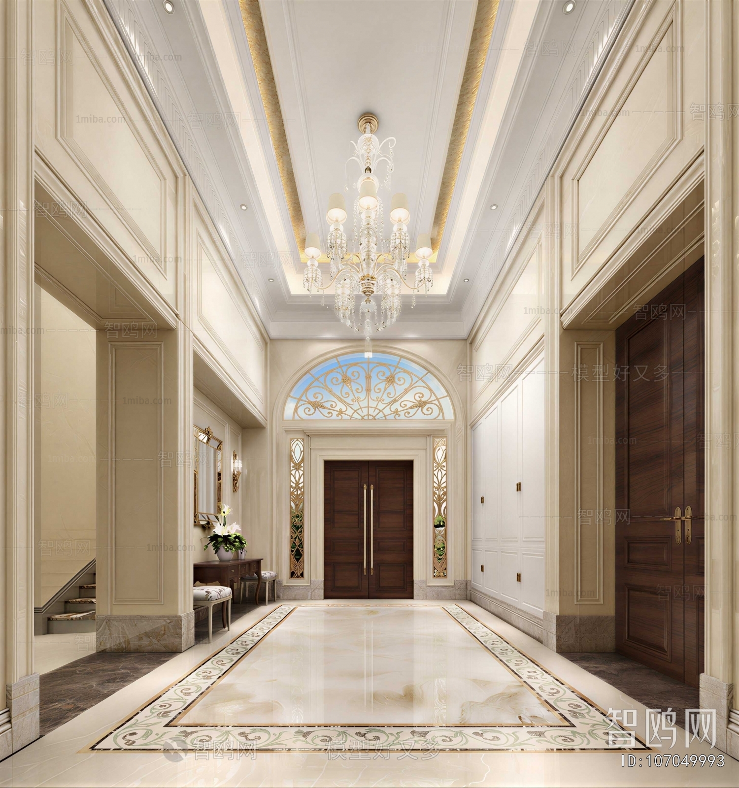 European Style Hallway