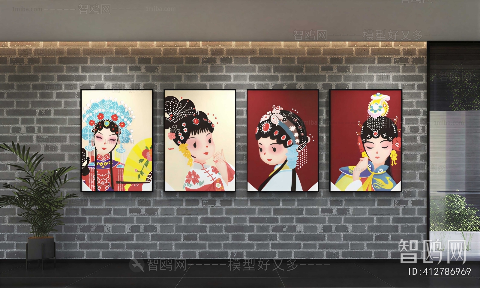 New Chinese Style Painting