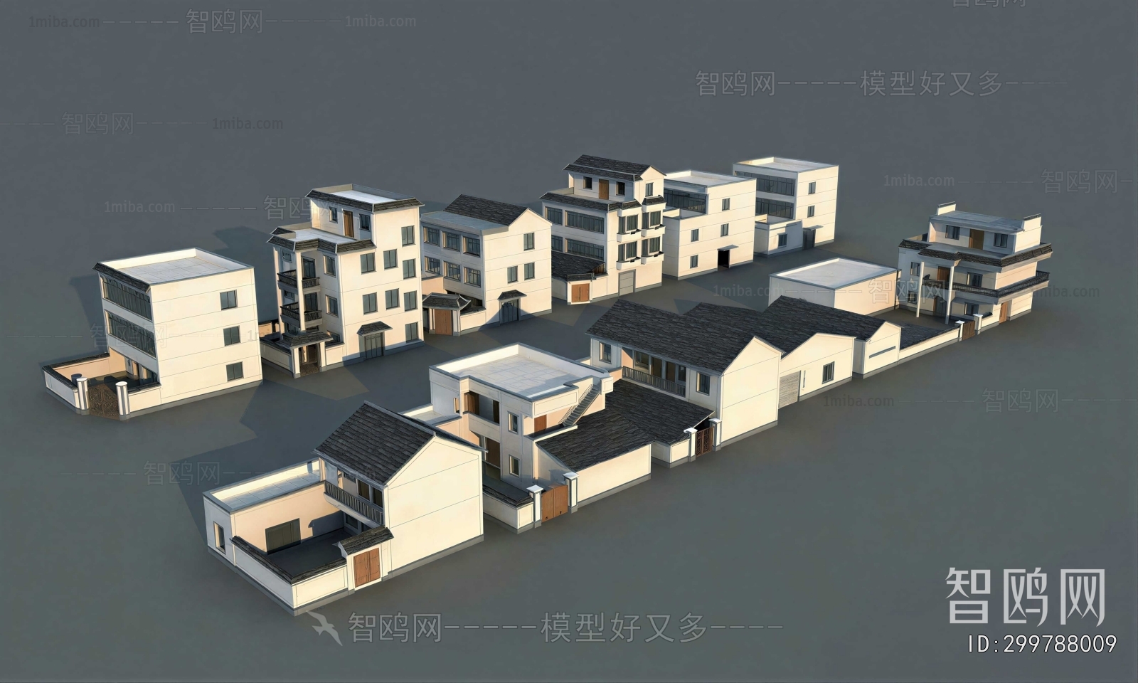 New Chinese Style Residential Building