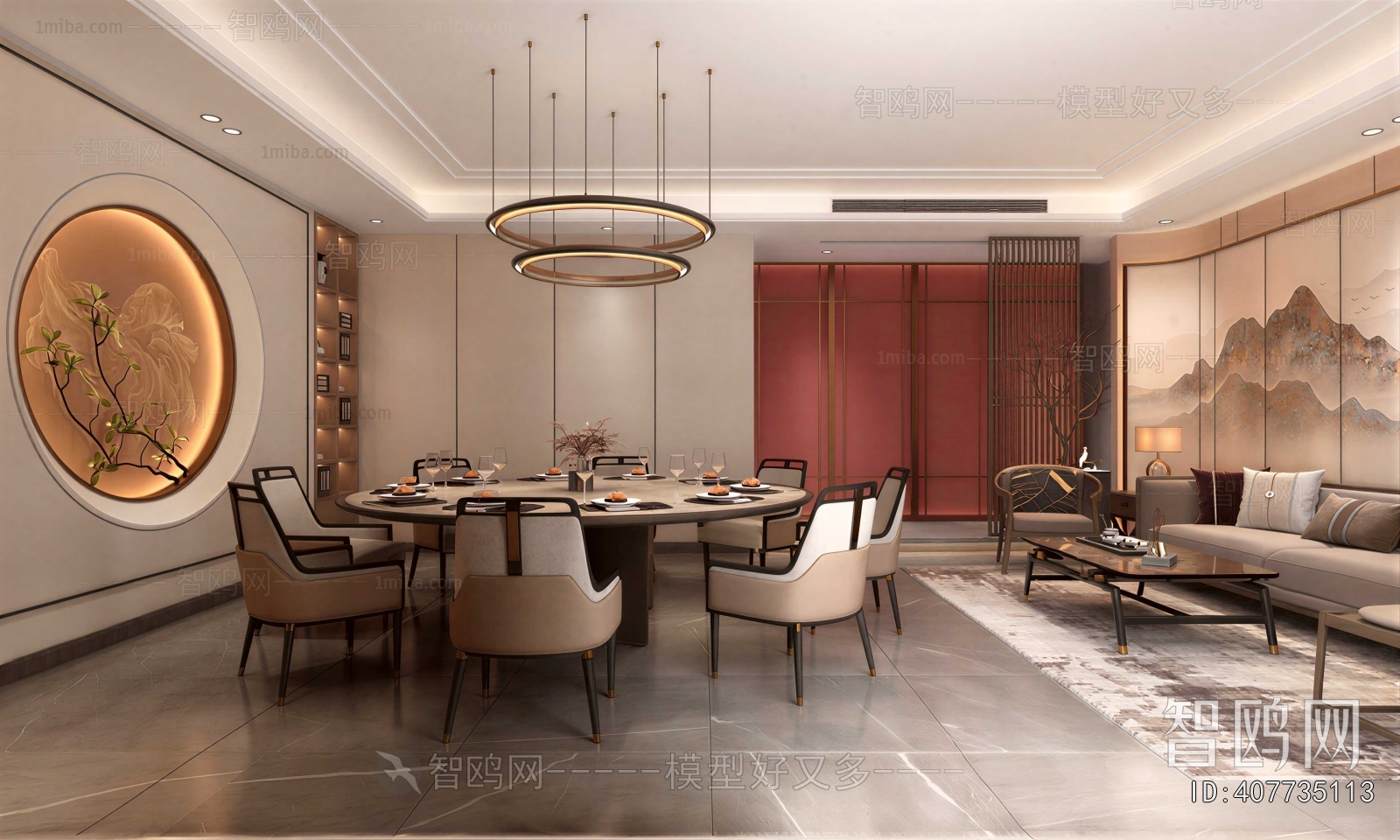 New Chinese Style Restaurant Box