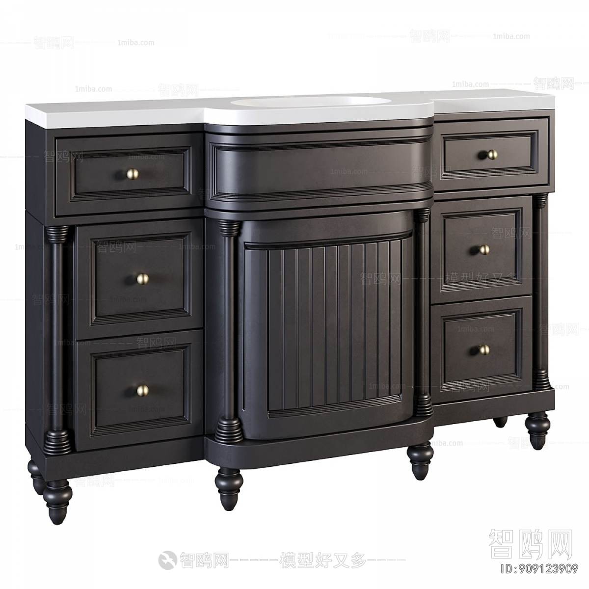 American Style Bathroom Cabinet