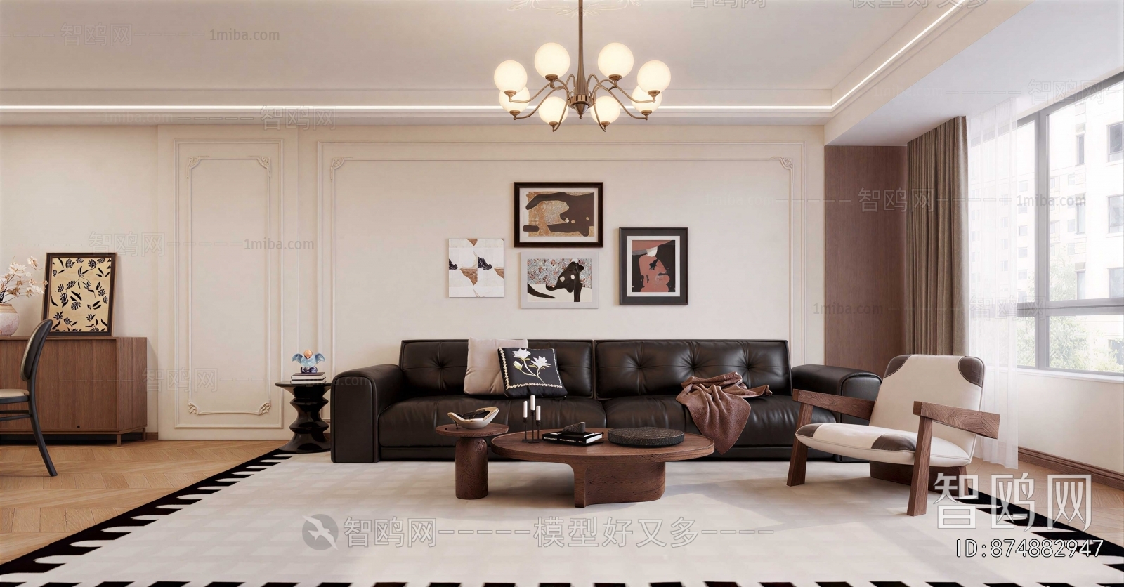 French Style A Living Room