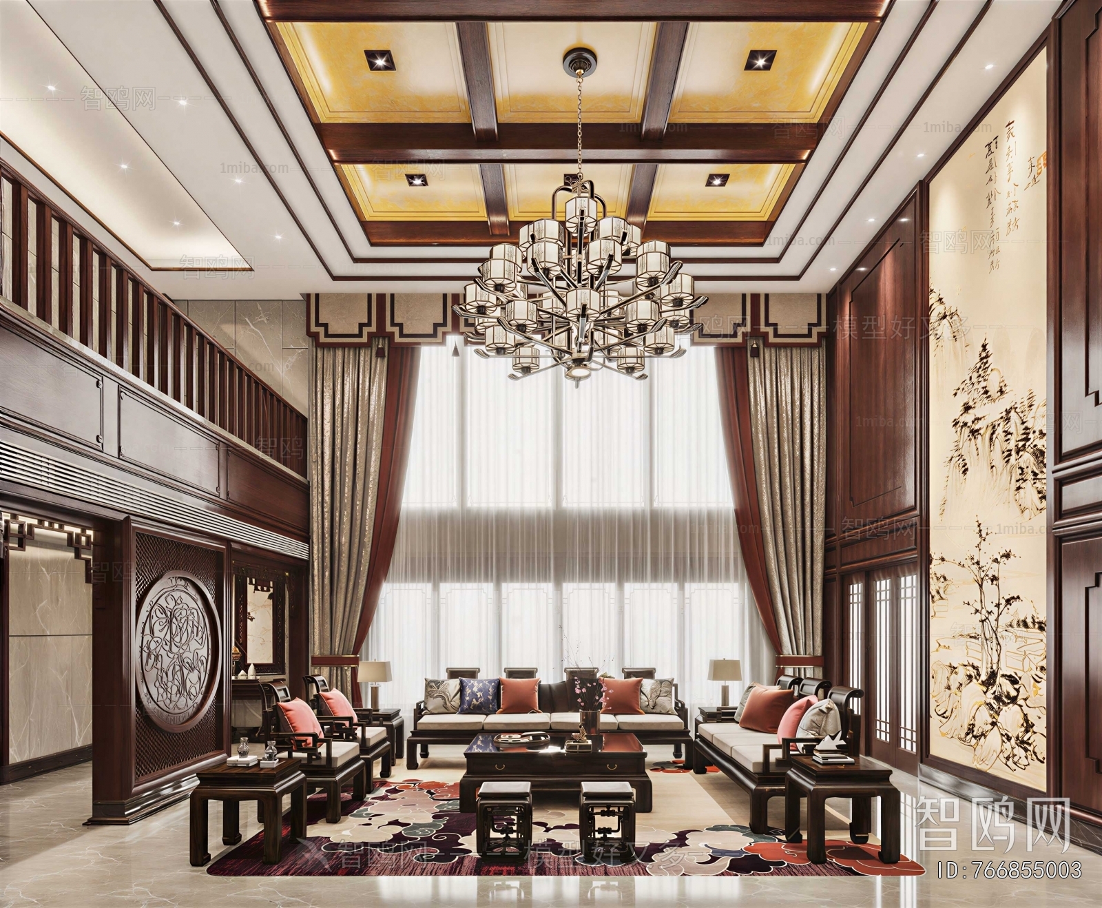 Chinese Style A Living Room