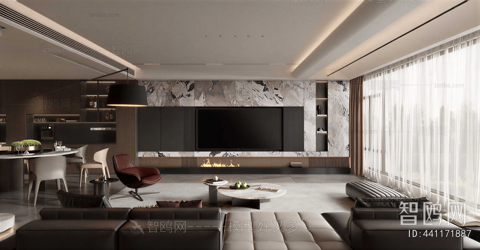 Modern A Living Room