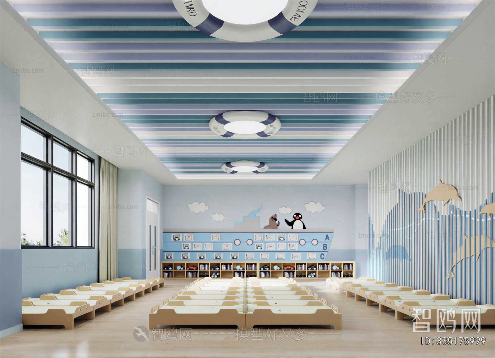 Modern Kindergarten Dormitory