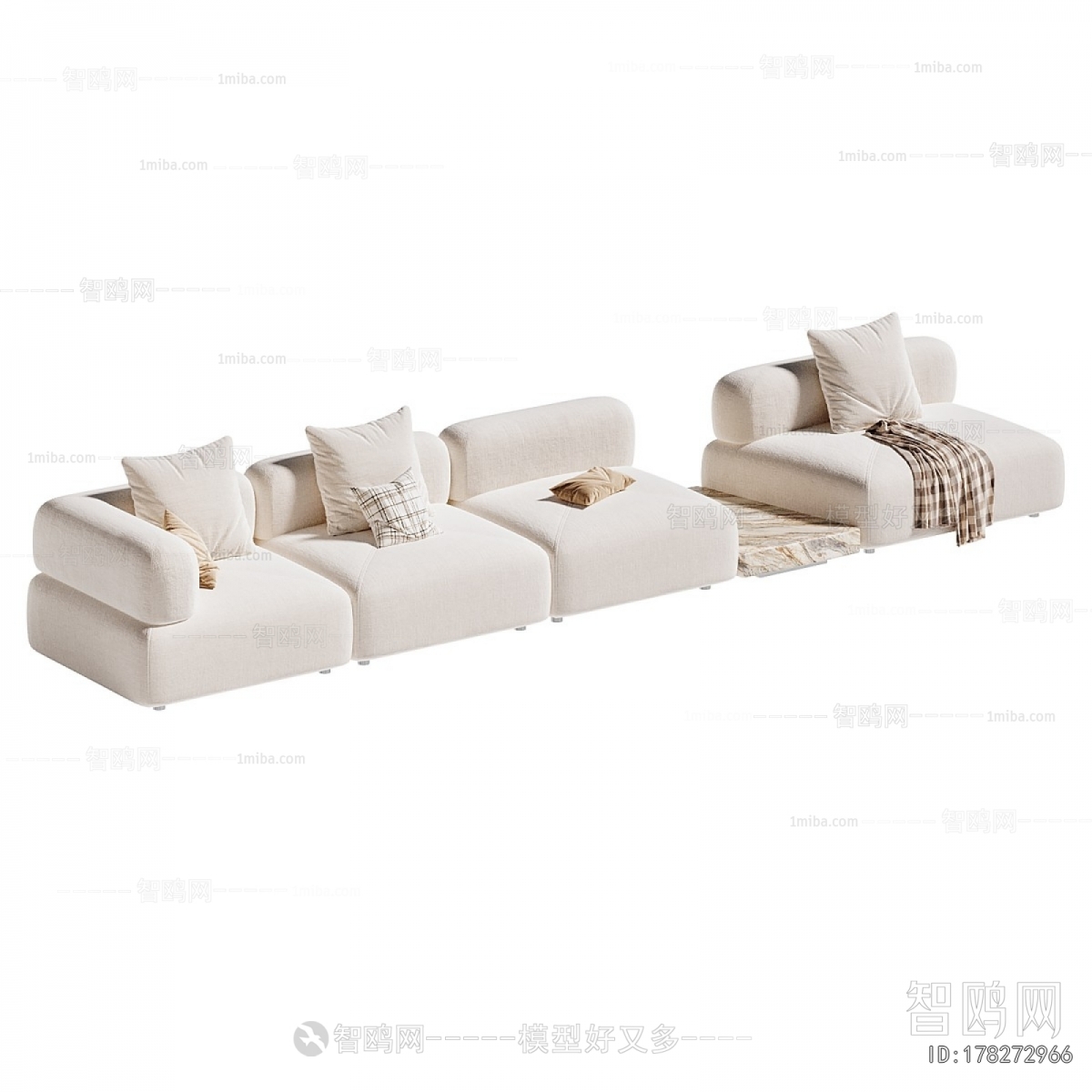 Modern Multi Person Sofa