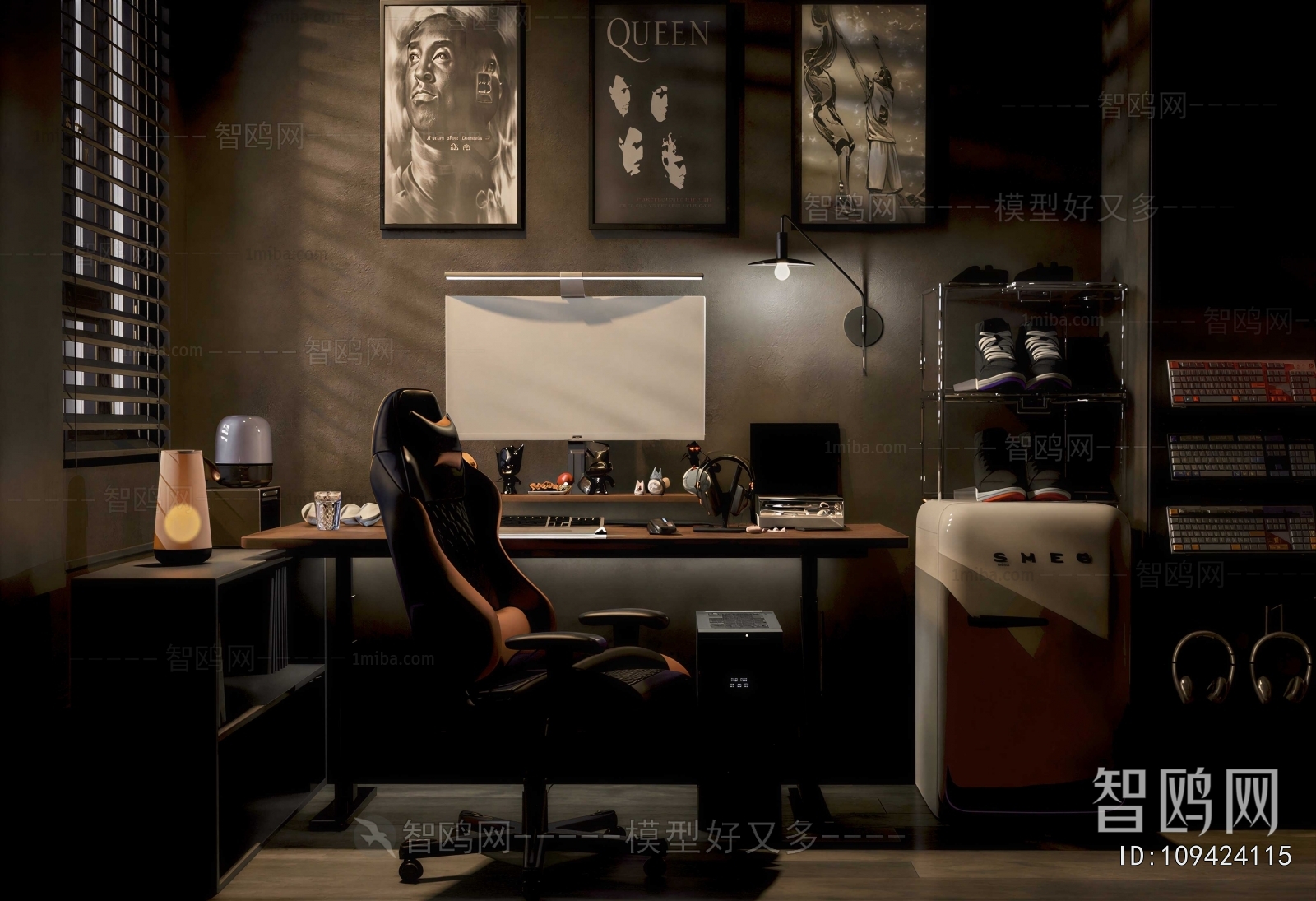 Industrial Style E-sports Room