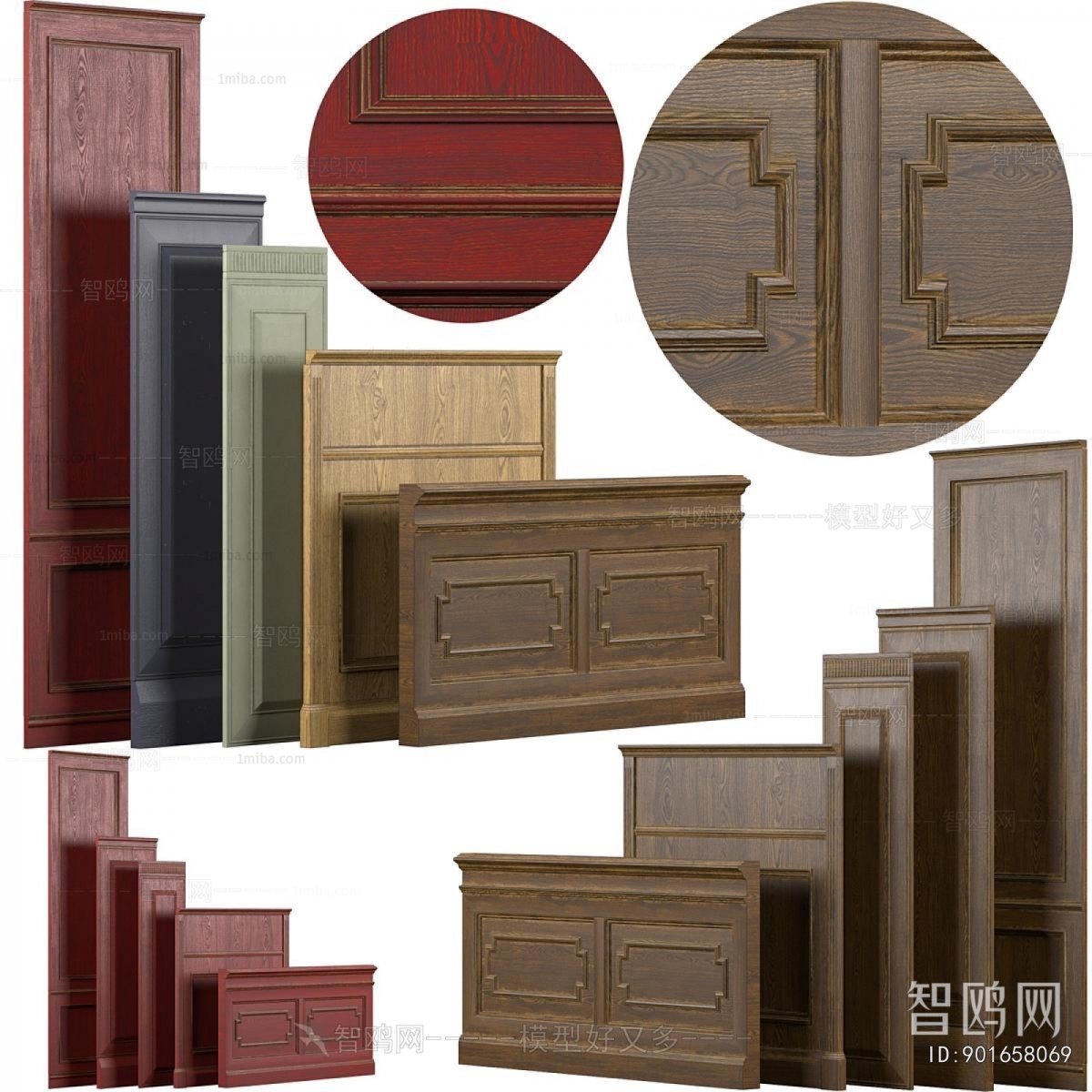Simple European Style Wall Panel