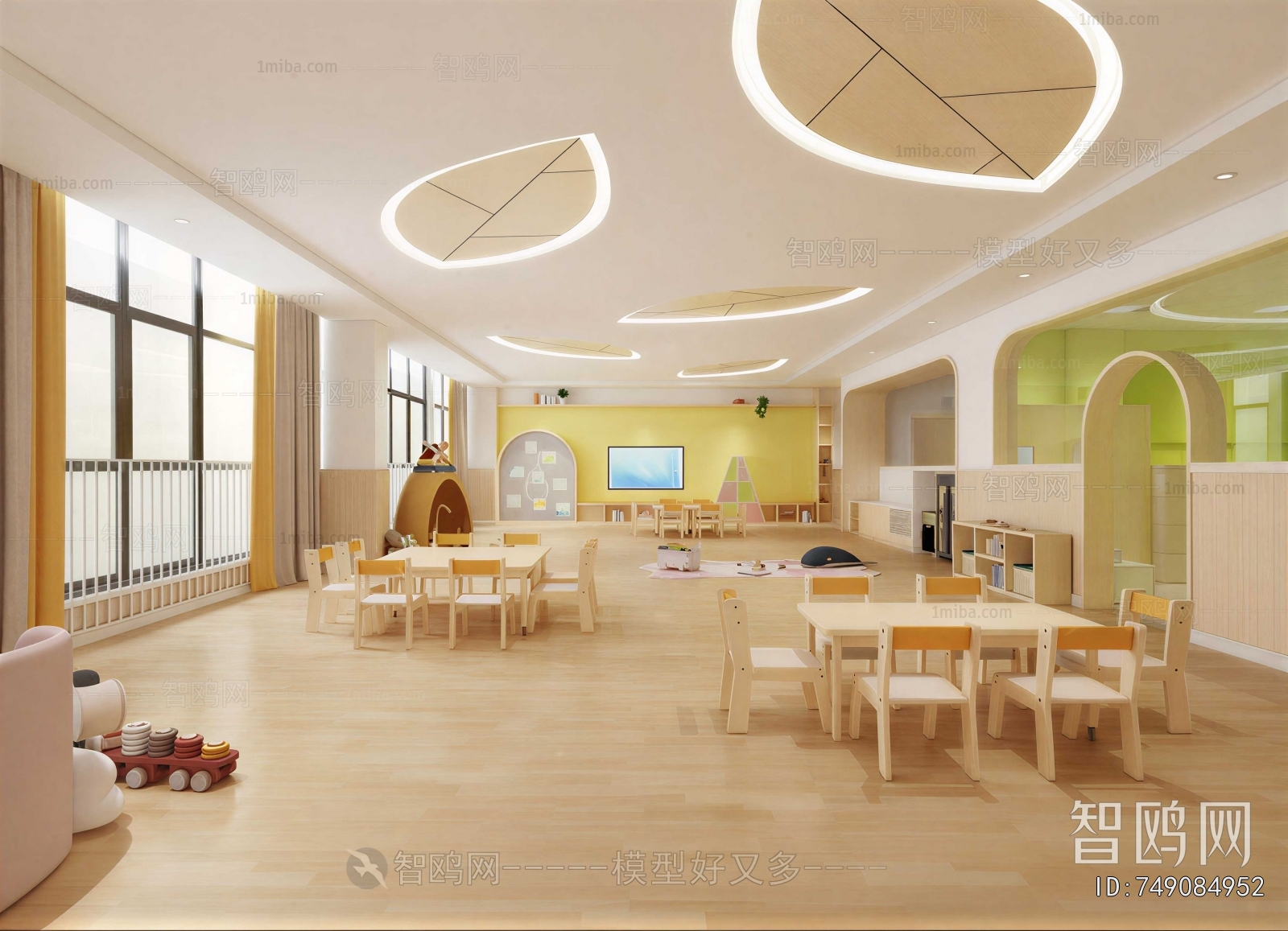 Modern Kindergarten Classrooms