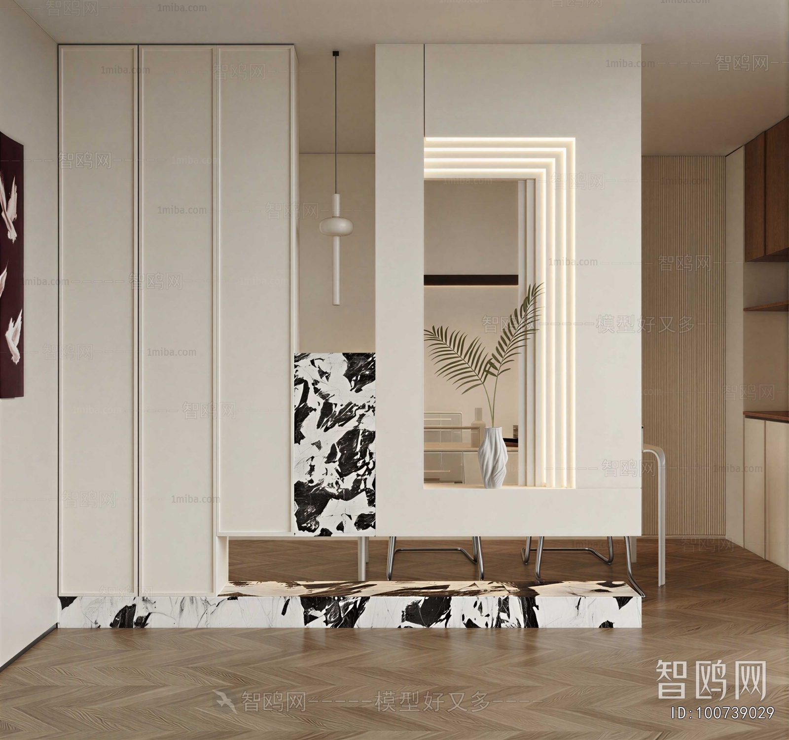 Modern Hallway