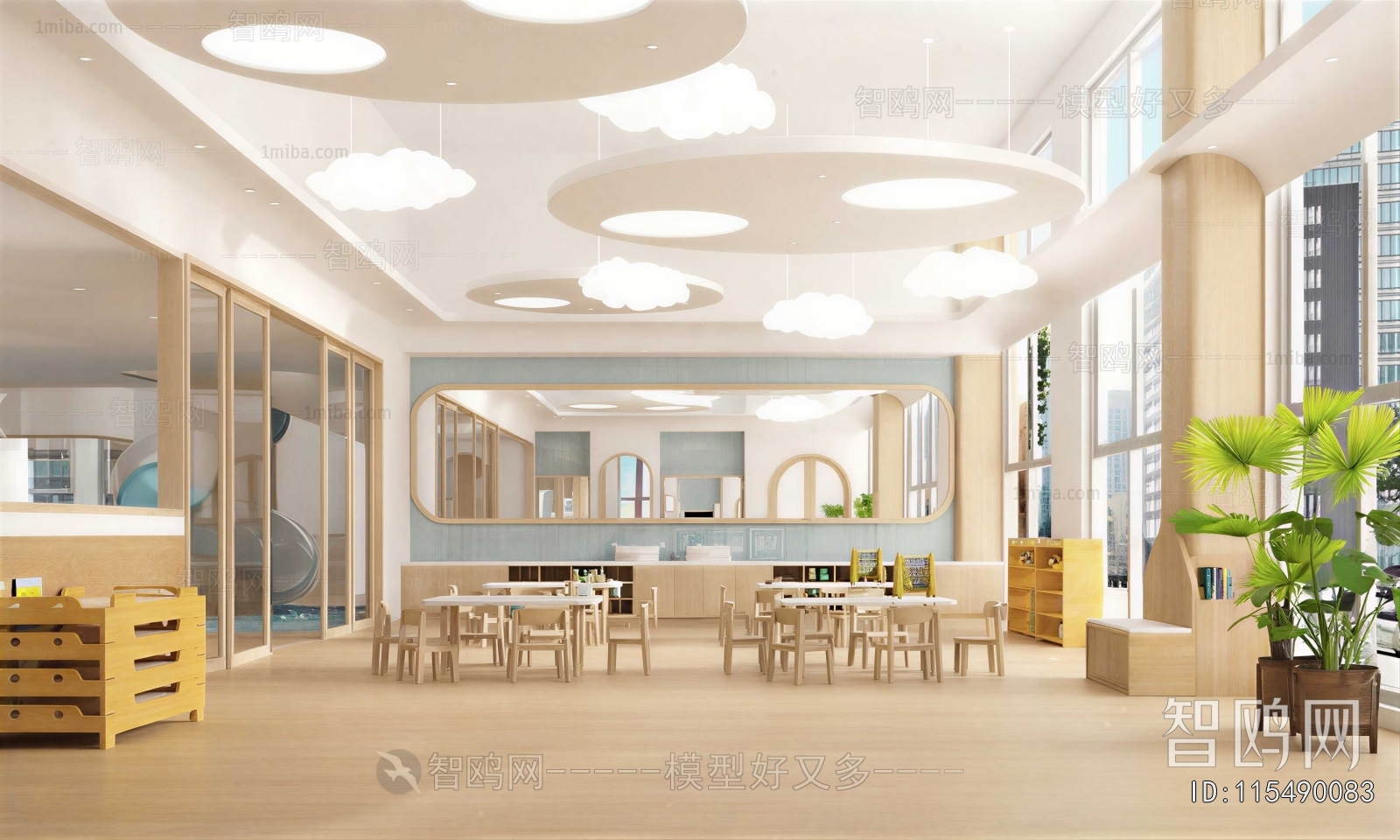 Modern Children's Playroom