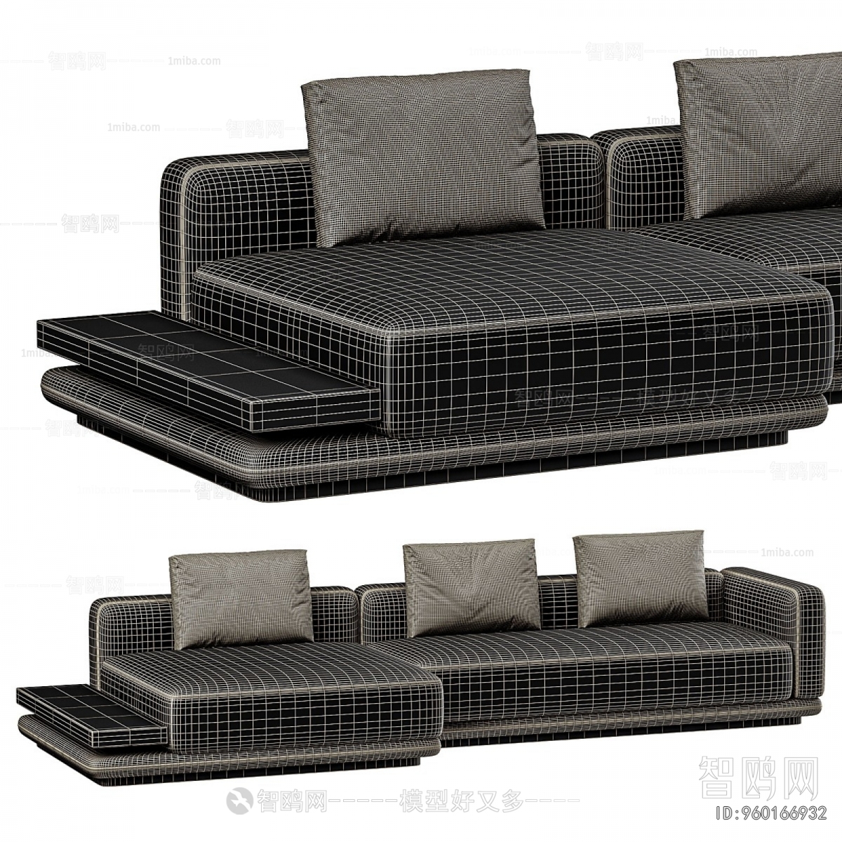 Nordic Style Multi Person Sofa