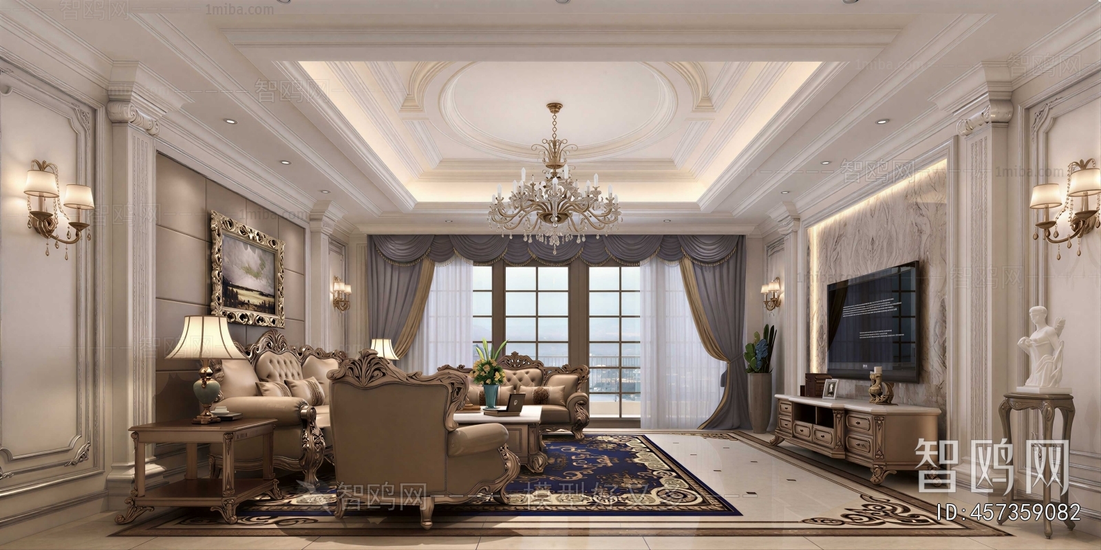 European Style A Living Room