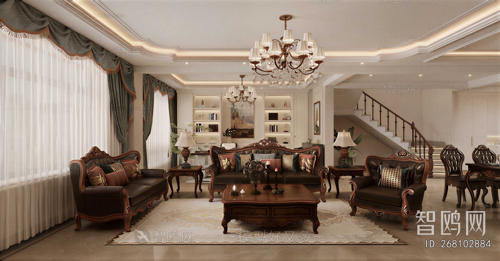 European Style A Living Room