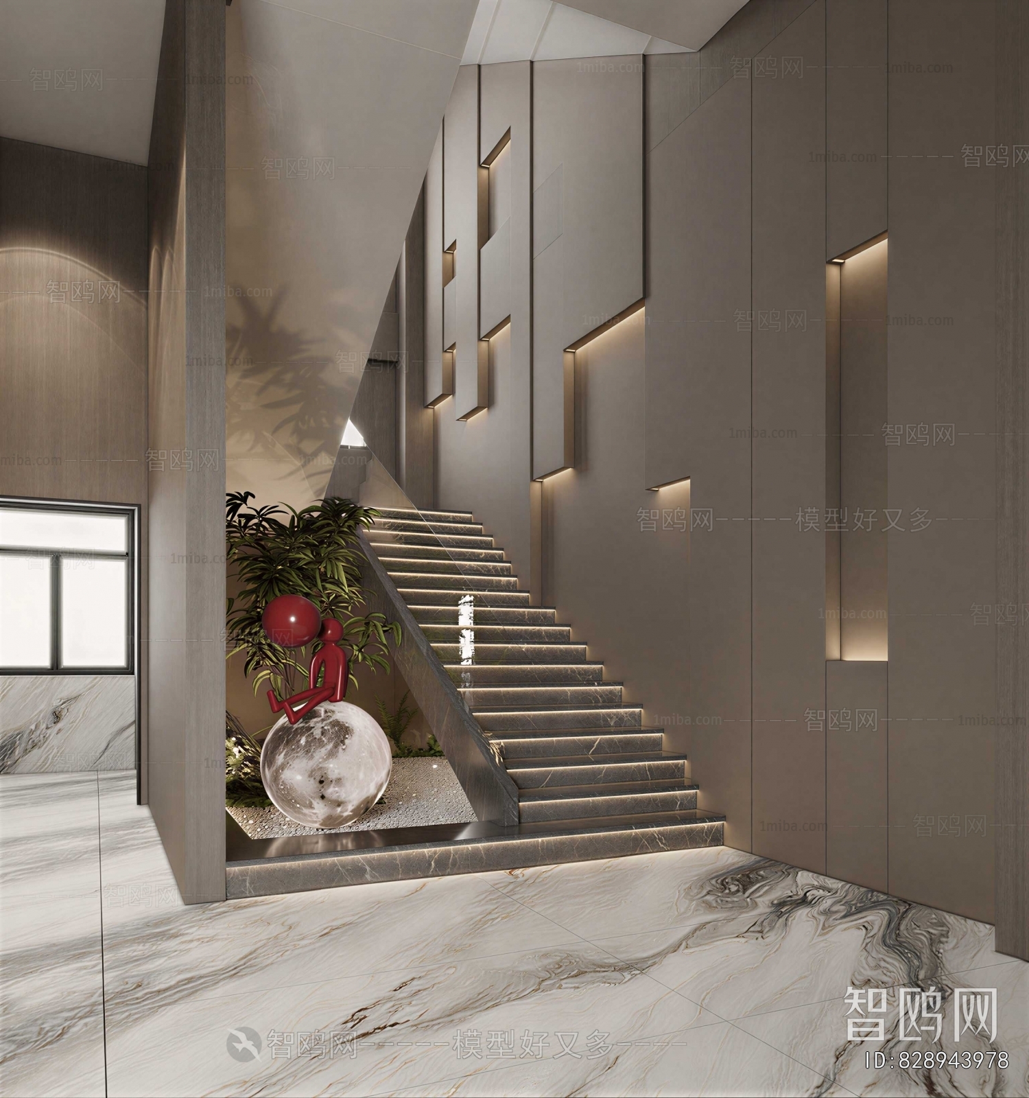 Modern Stairwell
